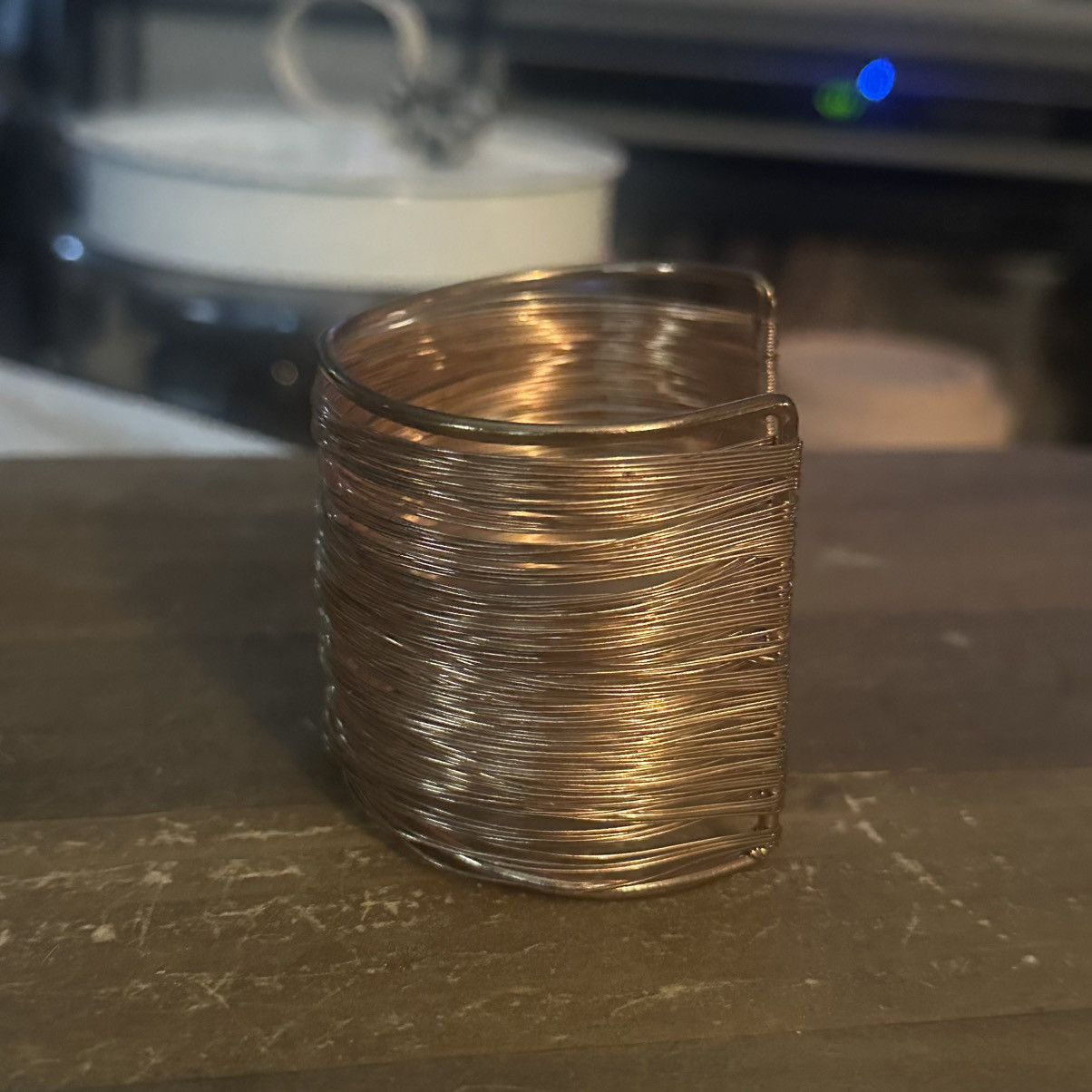 Other Wide copper multi wire cuff bracelet Size ONE SIZE - 7 Thumbnail