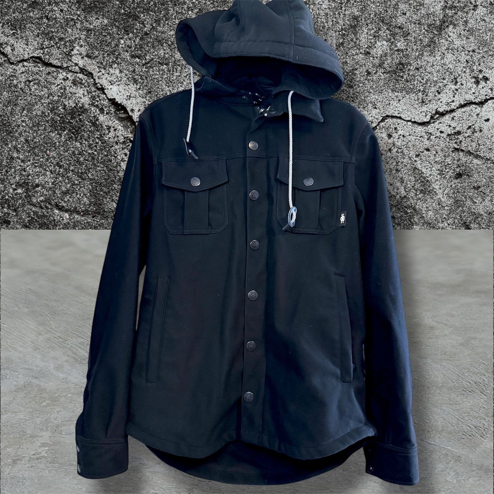 Saga Outerwear Saga Outerwear Black Zip-up Jacket size Small •Pre-Loved• Size US S / EU 44-46 / 1 - 1 Thumbnail