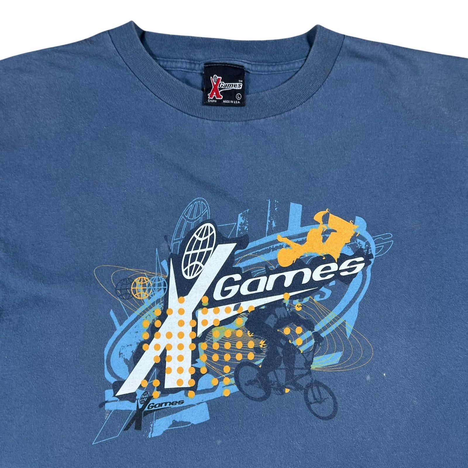 Vintage Vintage 90s X Games ESPN extreme sports faded tee (L) Size US L / EU 52-54 / 3 - 2 Thumbnail