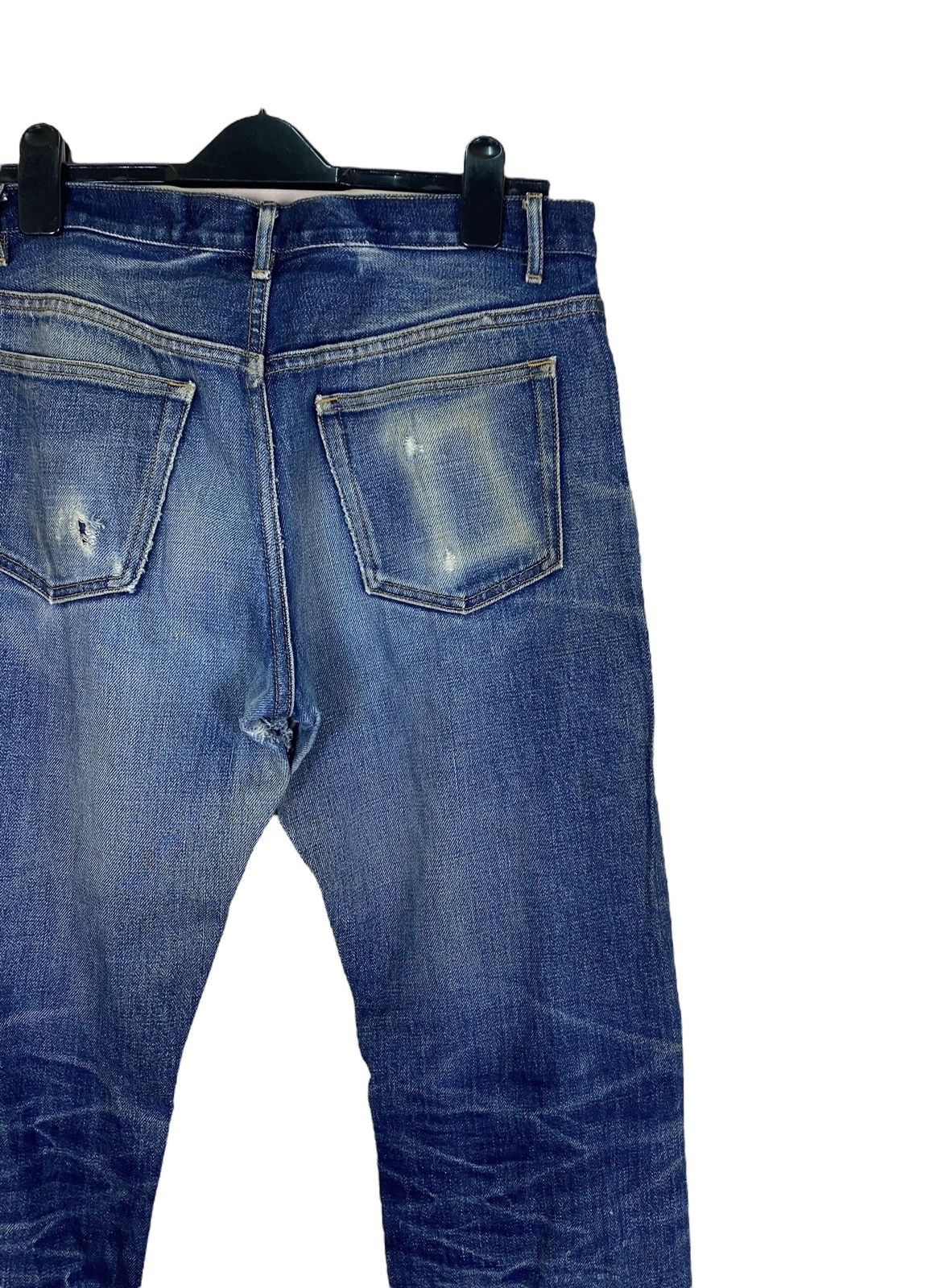 A.P.C. Vintage A.P.C Distressed Selvedge Denim Size US 33 - 12 Thumbnail