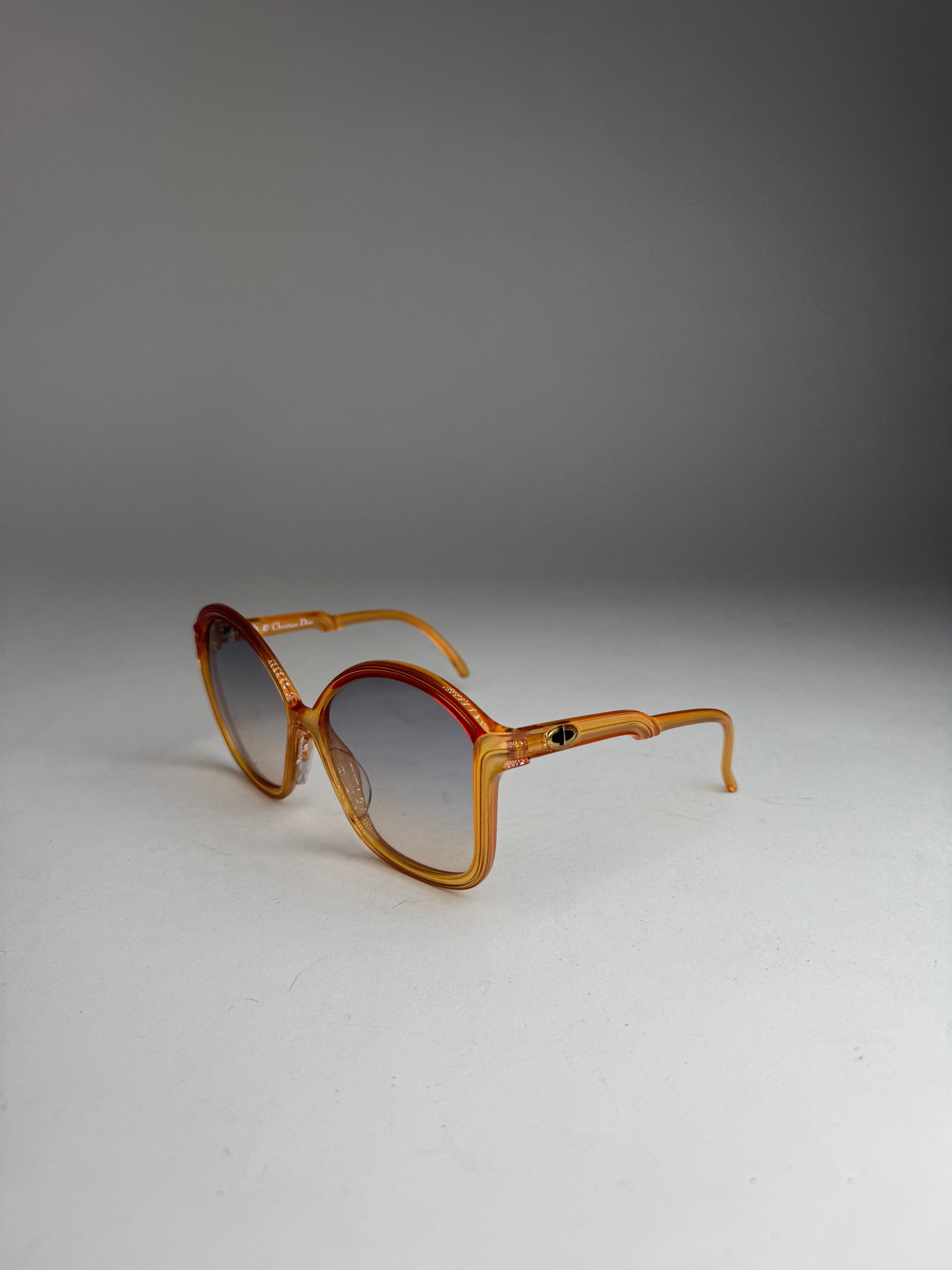 Dior Vintage Sunglasses orange Size ONE SIZE - 1 Thumbnail