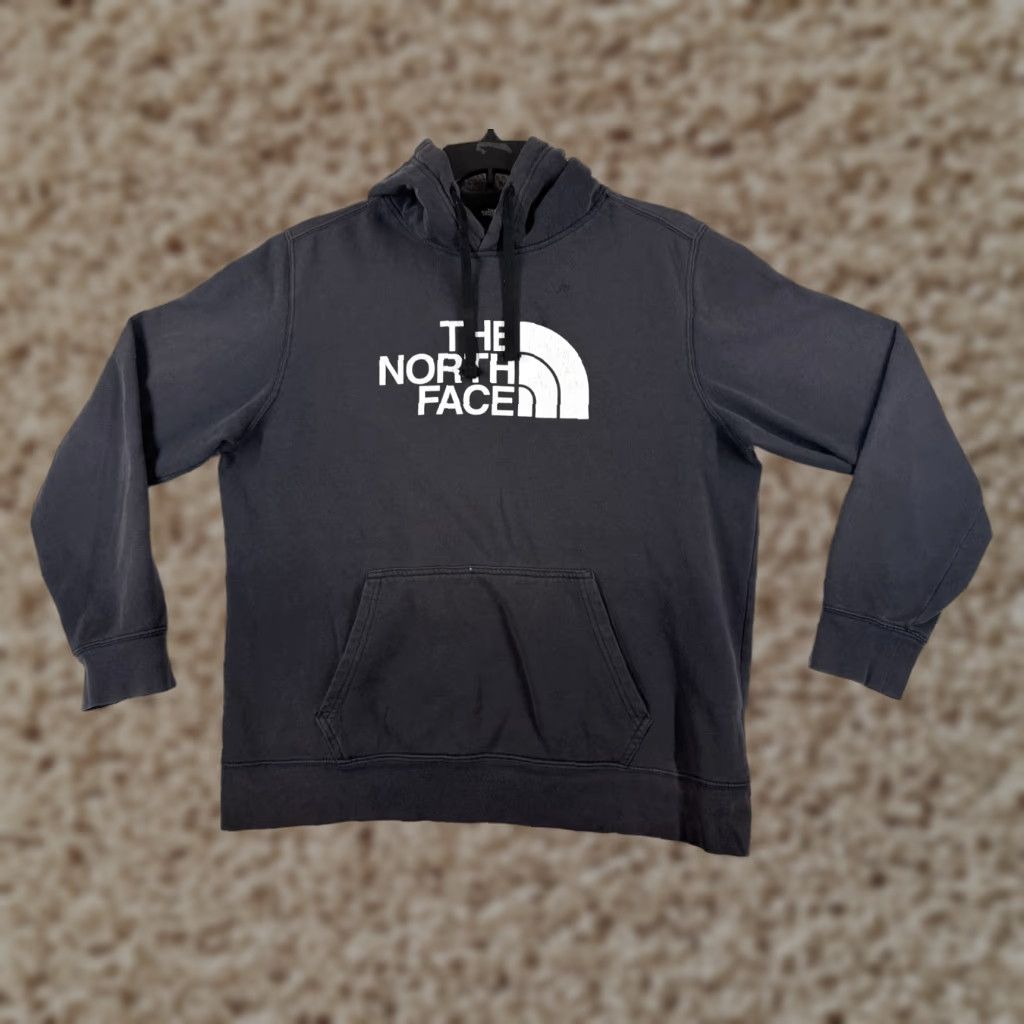 The North Face The North Face Men Large Black Pullover Hoodie Jersey Cotton READ Size US L / EU 52-54 / 3 - 1 Thumbnail