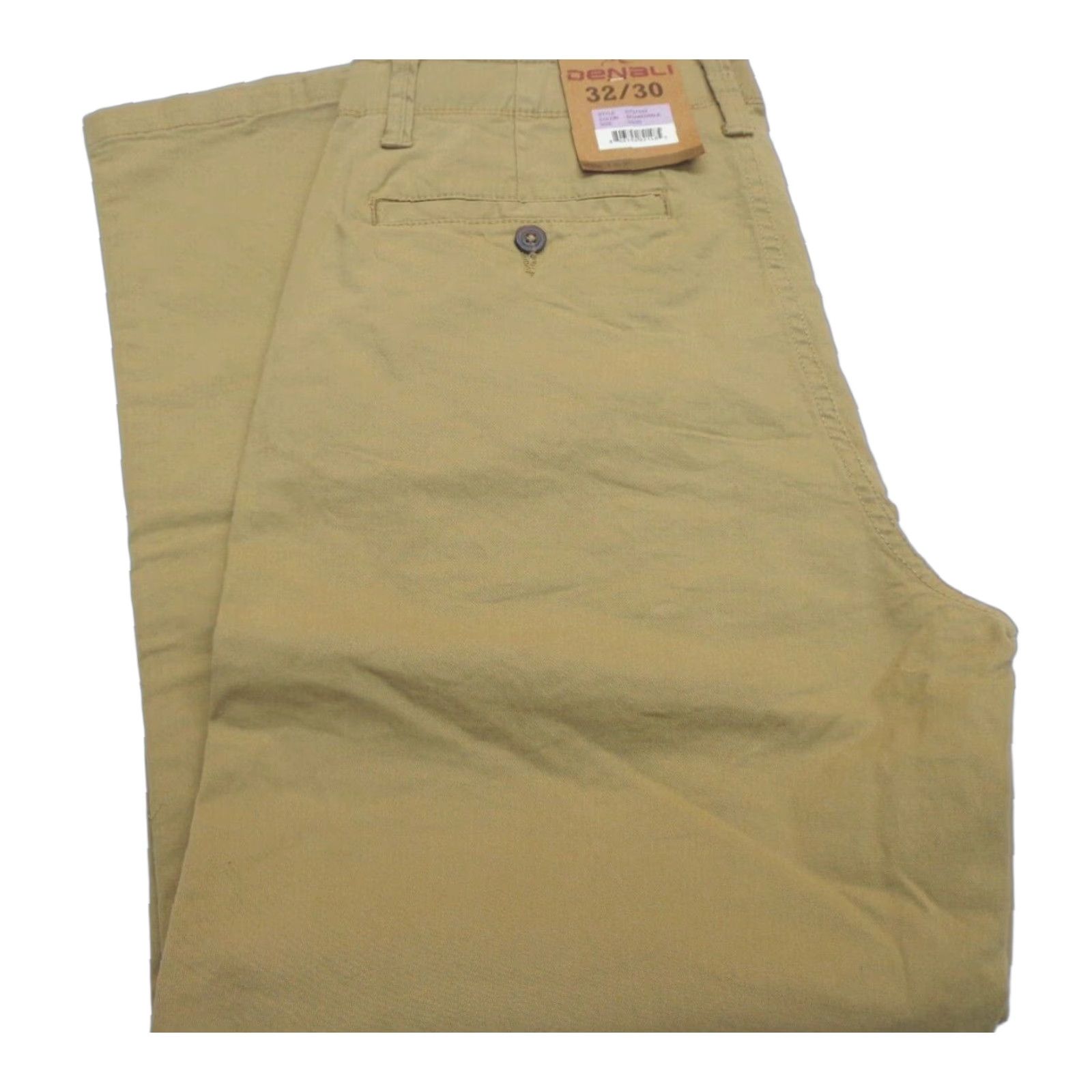 Vintage DENALI Pants Shirt? No, category must be one word: Pants. Final title: DENALI Pants Men 32 Beige Cotton Blend Stretch 30 Inseam NWT MSRP 48 Size US 32 / EU 48 - 1 Thumbnail