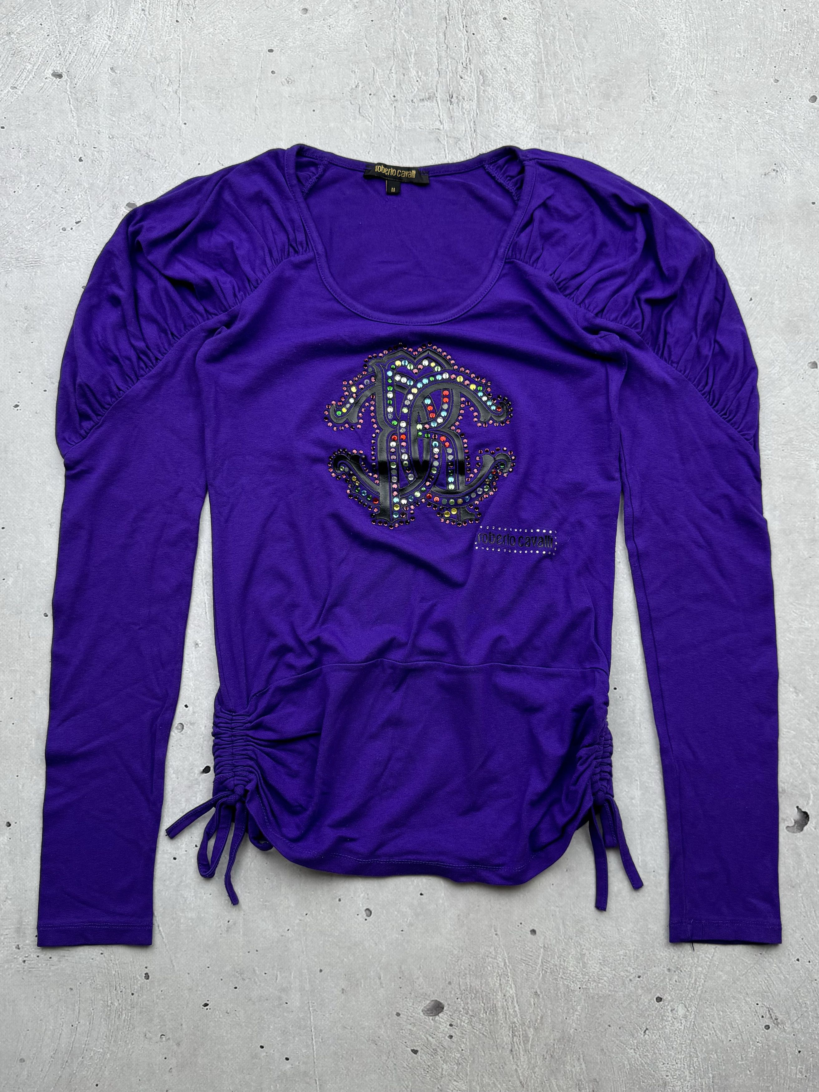 Roberto Cavalli Vintage Bondage Blouse