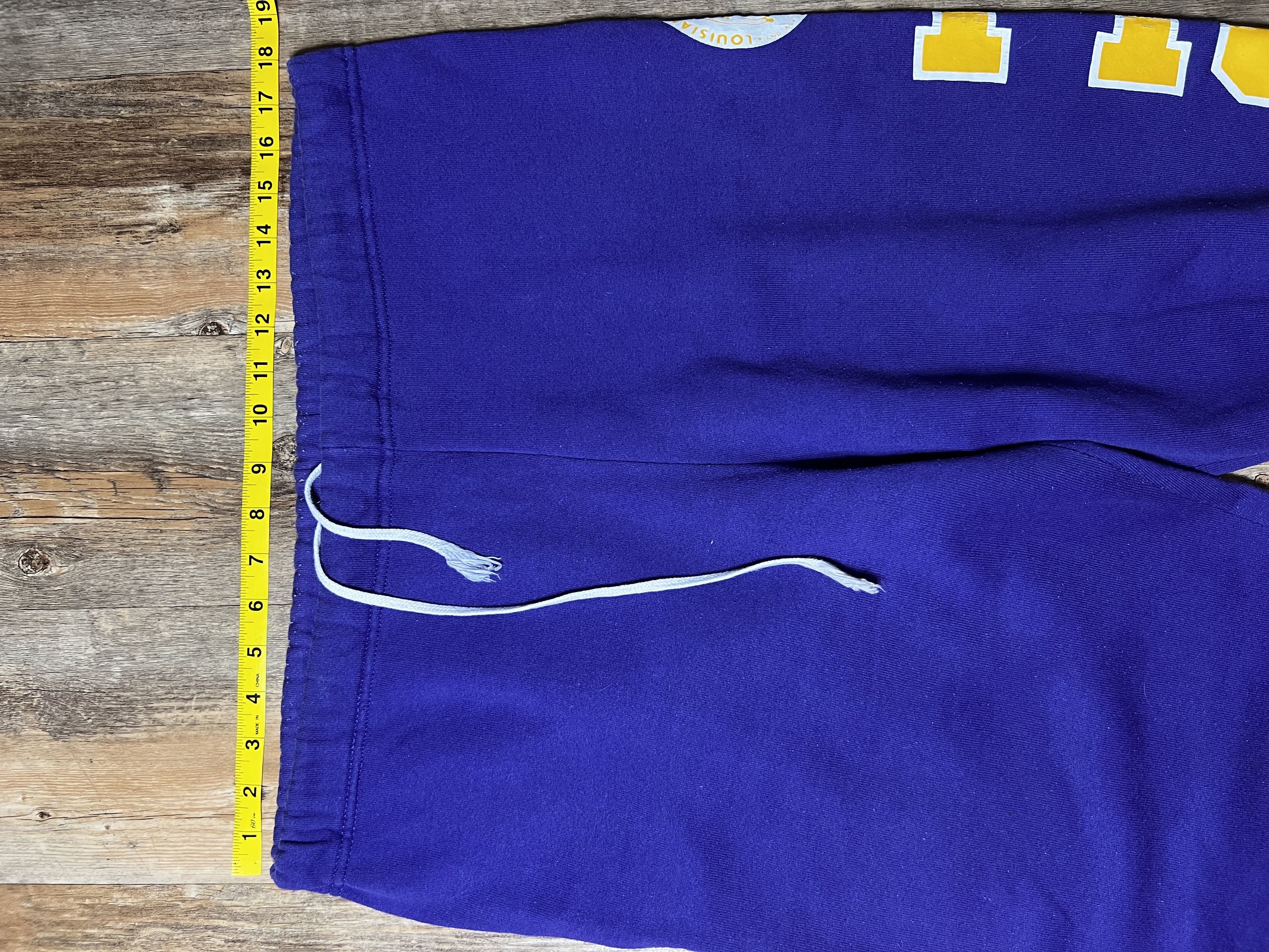 Vintage Vintage Louisiana State University Tigers Russel Sweatpants Size US 32 / EU 48 - 3 Thumbnail