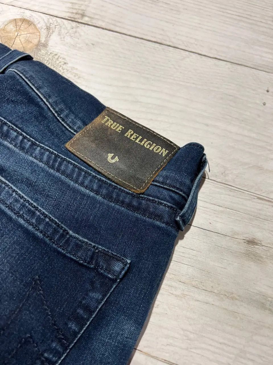 True Religion Vintage True Religion Geno Denim Jeans Relaxed Slim 36x28 Size US 36 / EU 52 - 3 Thumbnail