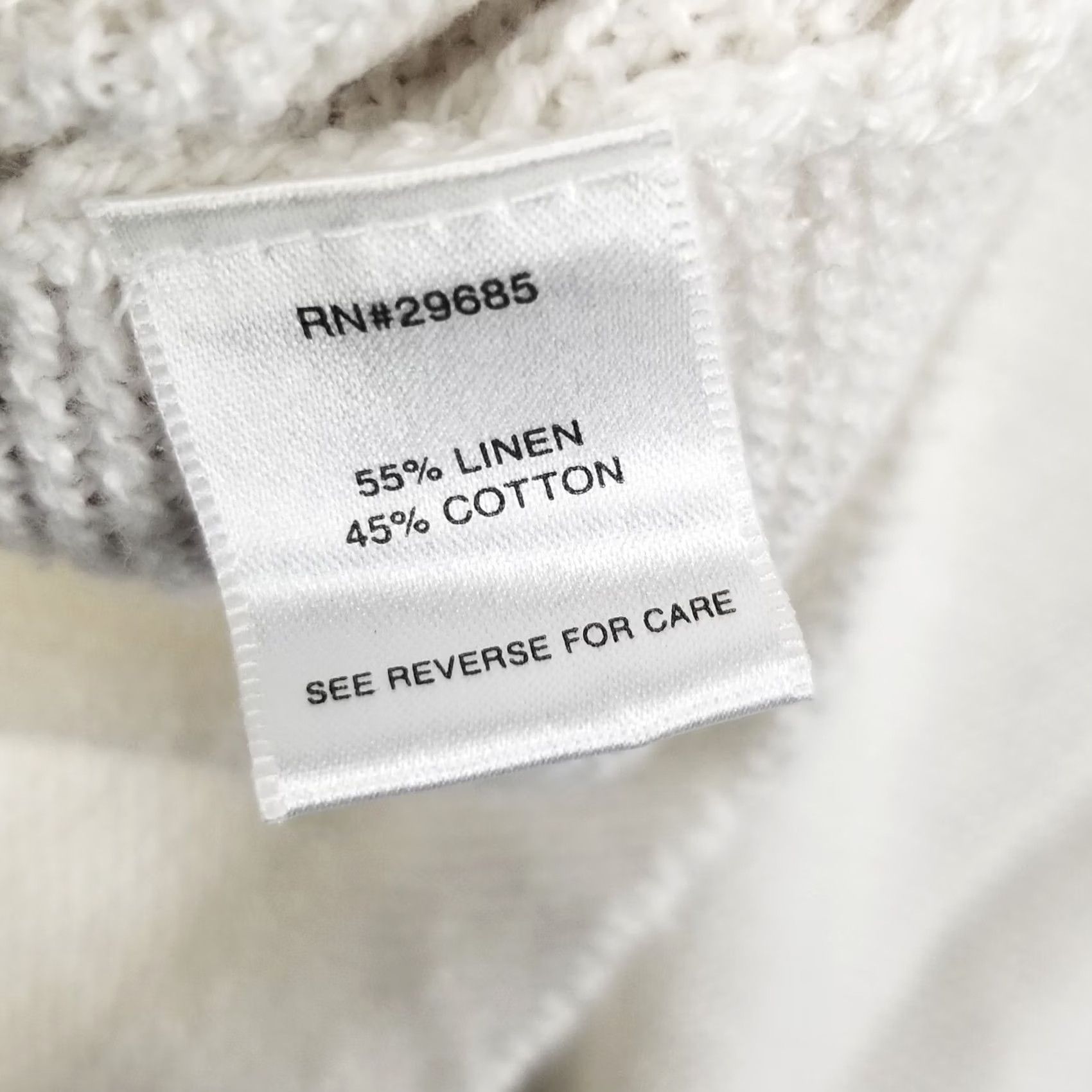 Pendleton Pendleton Linen Blend Sweater Woman Large L White Knit Pullover ladies 90s/ Cottagecore Size L / US 10 / IT 46 - 7 Thumbnail