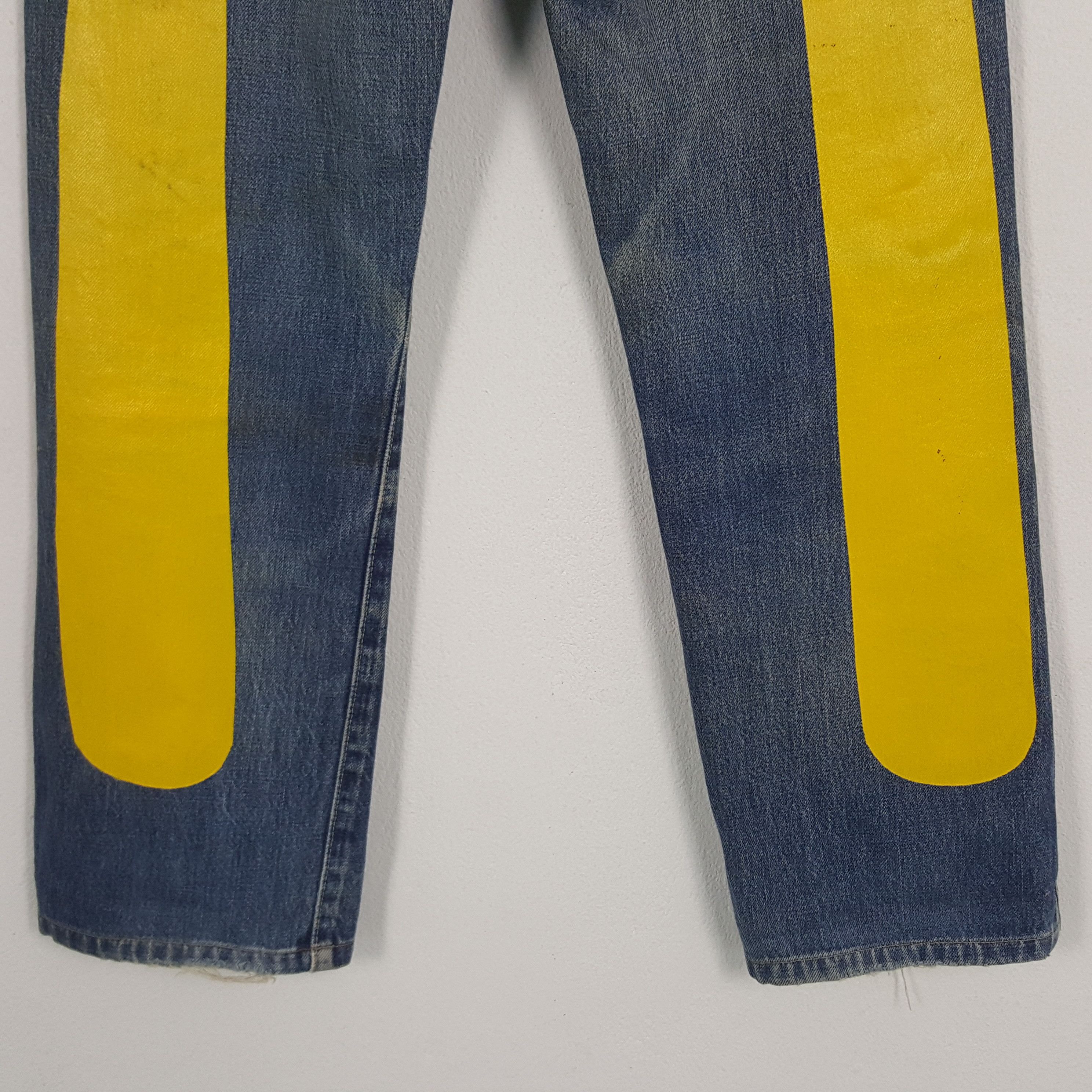 Japanese Brand × Vintage Vintage Evisu Japan Selvedge Daicock Custom Art Denim Jeans Size US 26 / EU 42 - 3 Thumbnail