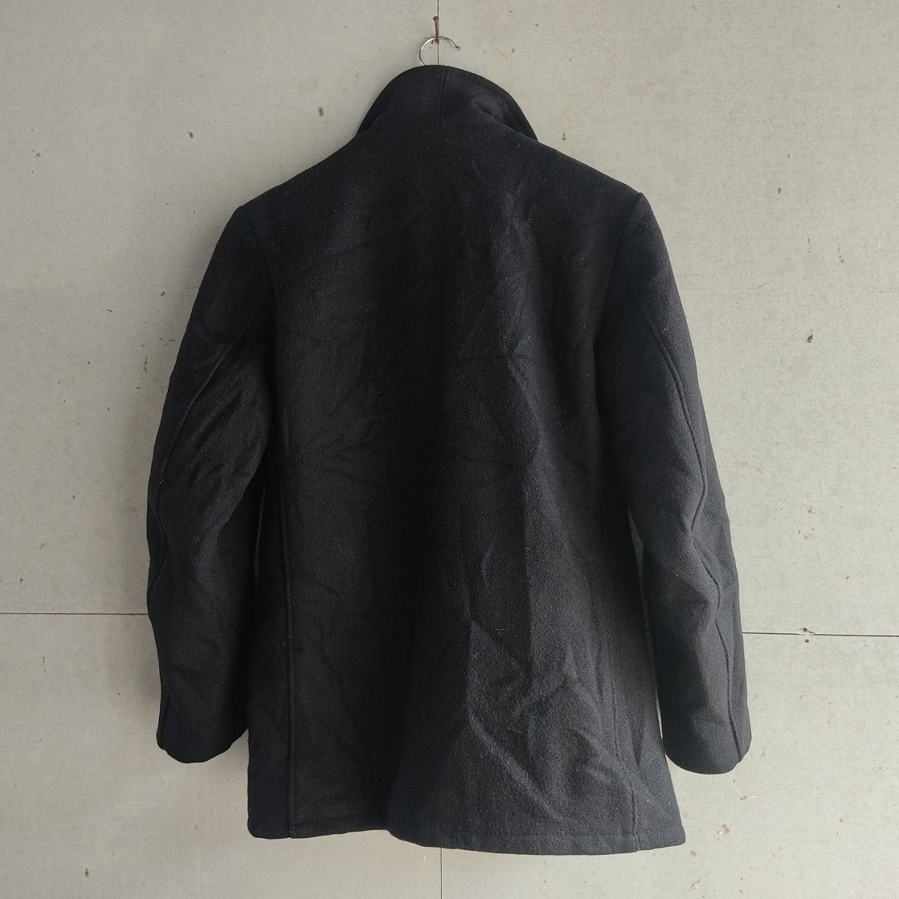 Schott × Vintage Vintage 90s Schott US Navy 740N Wool Pea Jacket Size US XS / EU 42 / 0 - 7 Thumbnail