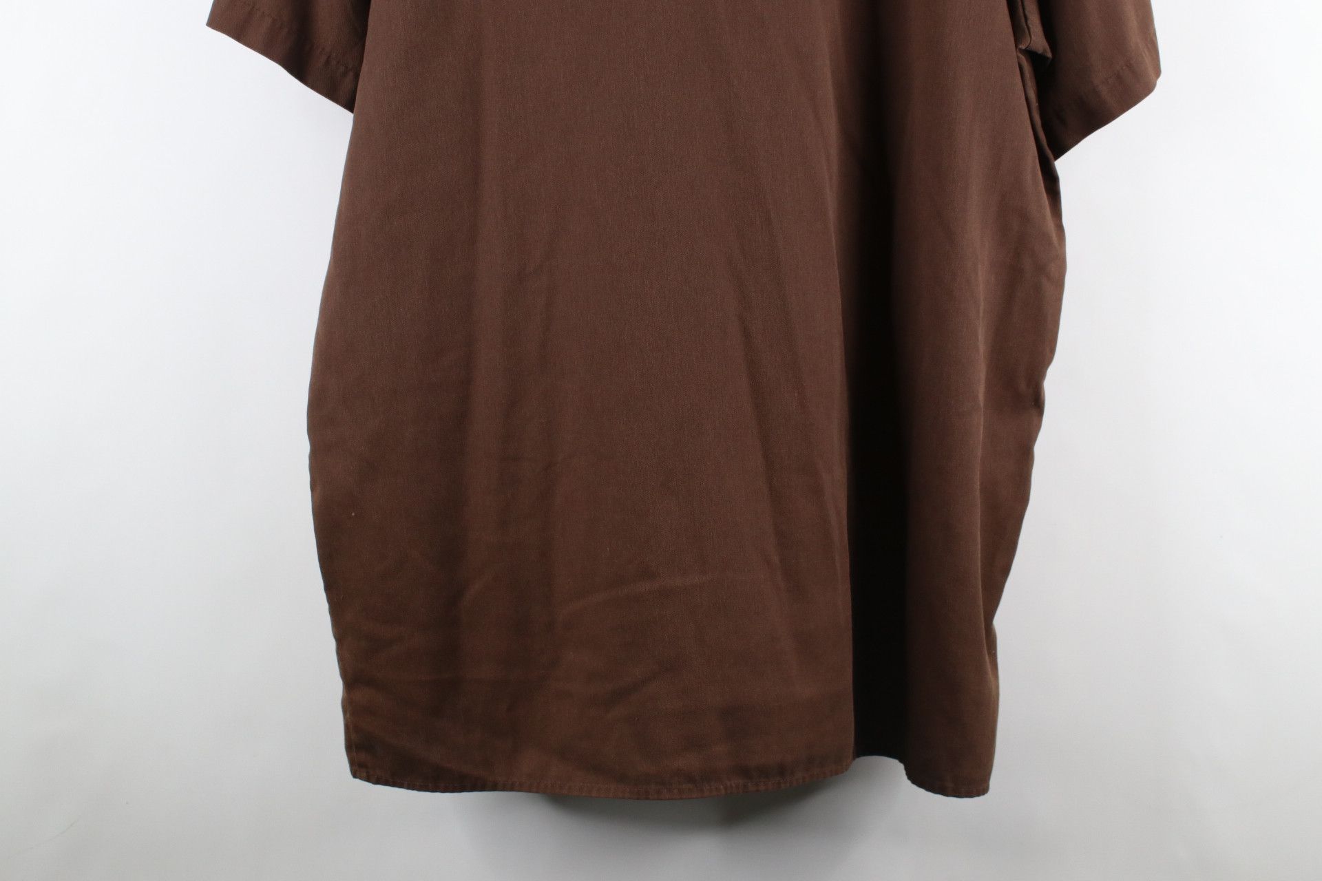 Dickies × Vintage Vintage Dickies Out Short Sleeve Work Mechanic Shirt Brown Size ONE SIZE - 12 Thumbnail