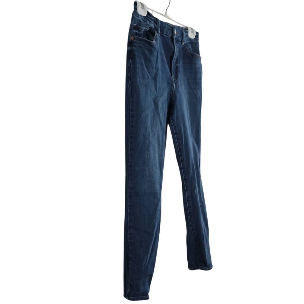 Express Express Women's Size 6/8/10 Short Blue Skinny High Rise 4Way Size 28" / US 6 / IT 42 - 6 Thumbnail