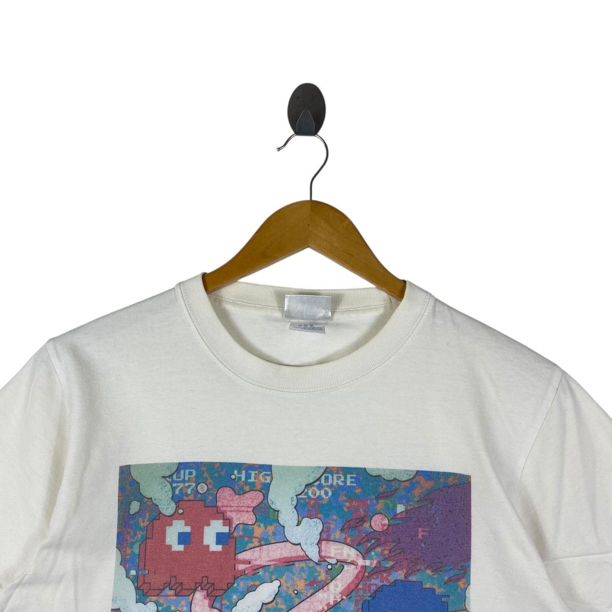 Vintage PAC-MAN Bandai Namco Art By Kasico Game Anime Size US M / EU 48-50 / 2 - 2 Thumbnail