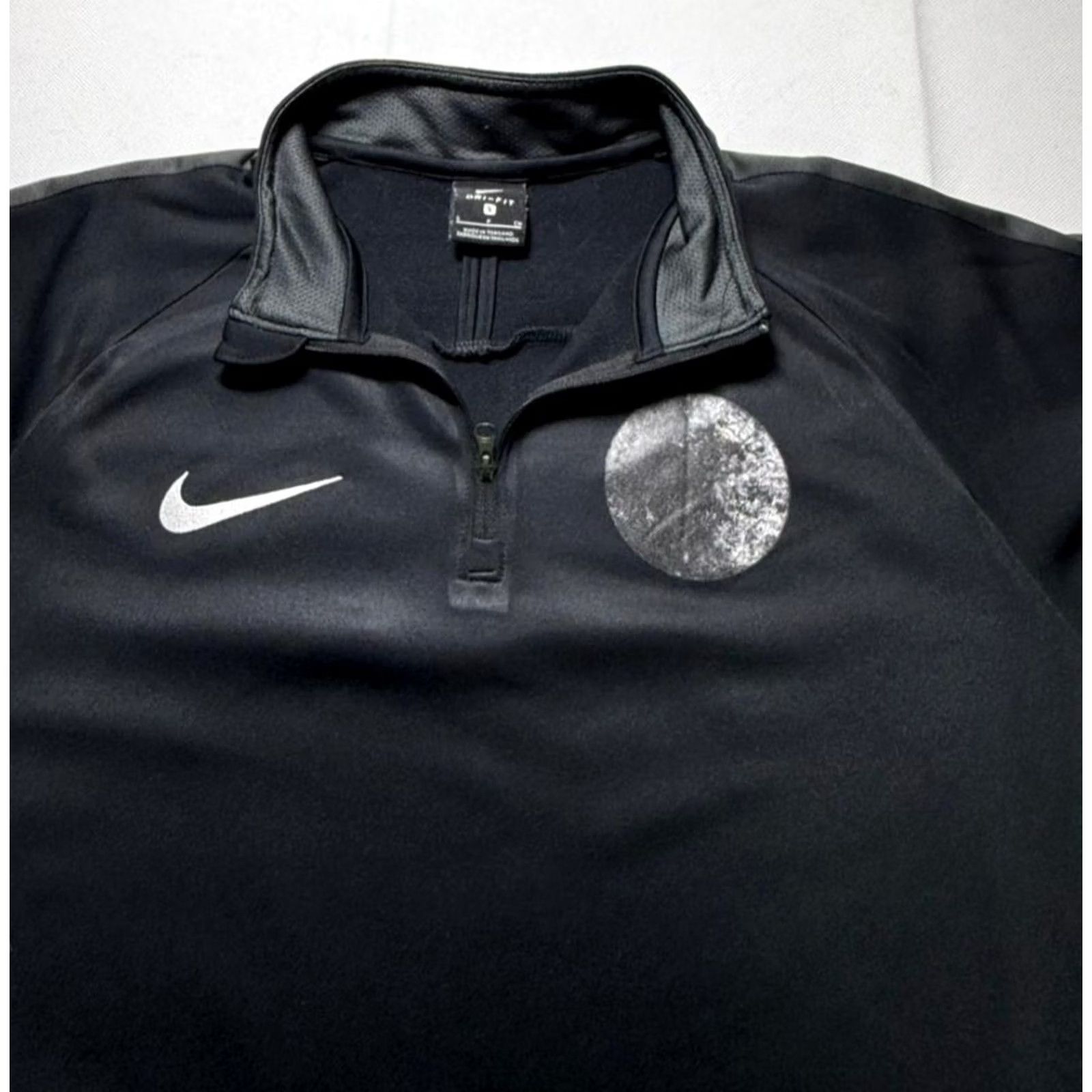 Nike Nike Strike Winter Long-Sleeve T-Shirt Men Soccer Drill | S Black, Dri-Fit, Mock Neck, Jersey, Logo, Athletic Fit Size US S / EU 44-46 / 1 - 7 Thumbnail