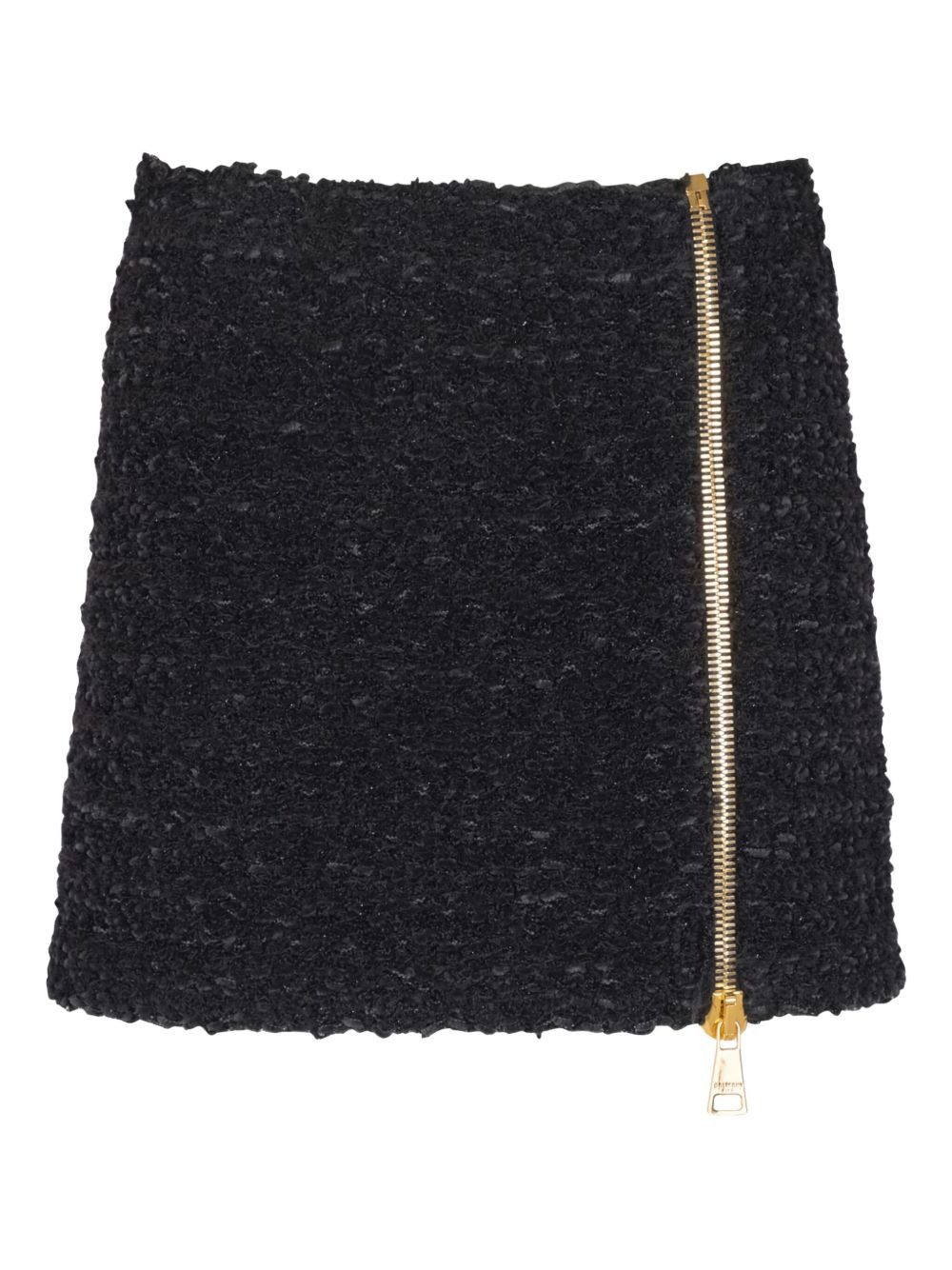 Balmain TWEED MINI SKIRT Size 27" / US 4 / IT 40 - 1 Thumbnail