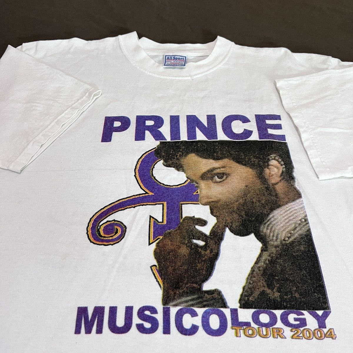 Rap Tees Vintage 2004 Prince MUSICOLOGY TOUR Tee R&B Funk Psychedelic Size US L / EU 52-54 / 3 - 1 Thumbnail