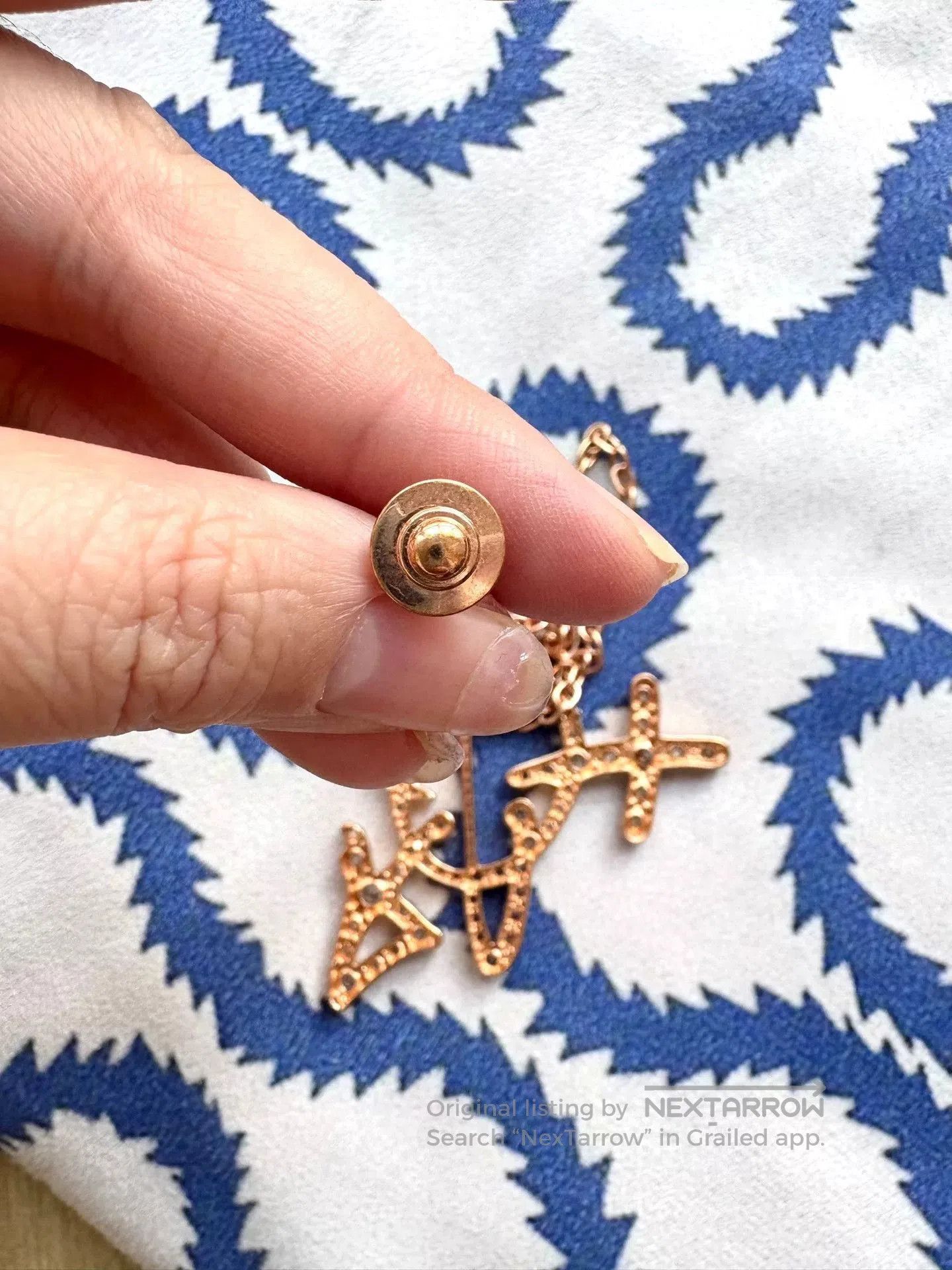 Vivienne Westwood Vivienne Westwood Vintage Rose Gold Saturn Necklace. Size ONE SIZE - 6 Thumbnail
