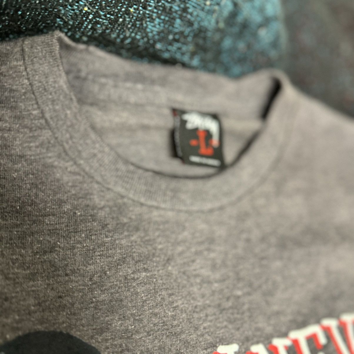 Stussy × Vintage STUSSY I NEVER RULED THEM I ONLY SKOOLED EM TEE GREY Size US L / EU 52-54 / 3 - 3 Thumbnail