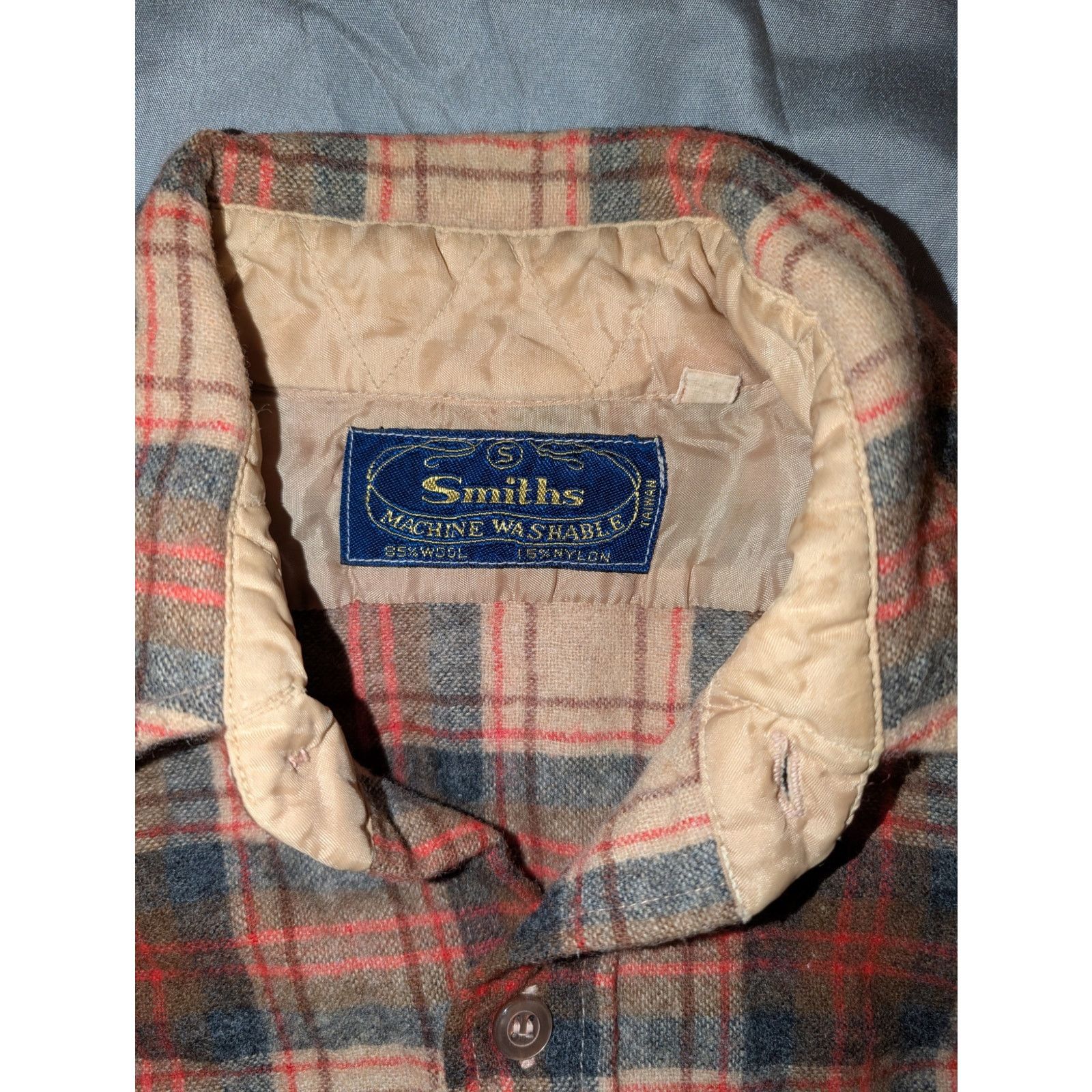 Woolrich Woolen Mills Vintage Smiths Wool Flannel Button Down Shirt Size 15-15 1/2 Size US S / EU 44-46 / 1 - 3 Thumbnail