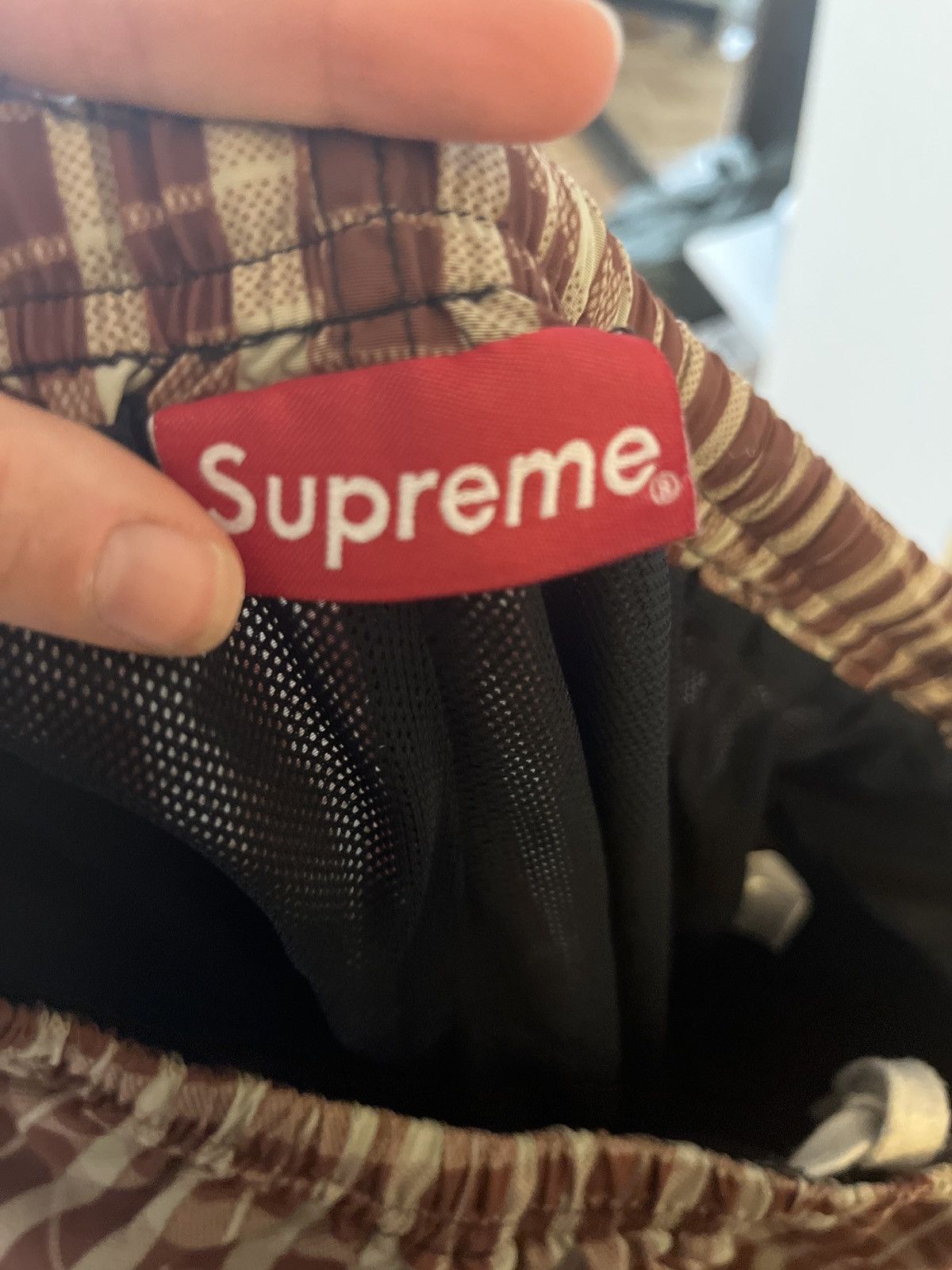 Supreme Supreme nylon plaid track pant Size US 34 / EU 50 - 4 Thumbnail