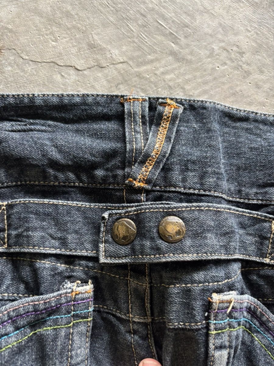 If Six Was Nine × Japanese Brand × Tornado Mart Root three style loose baggy style japanese jeans Size US 33 - 14 Thumbnail