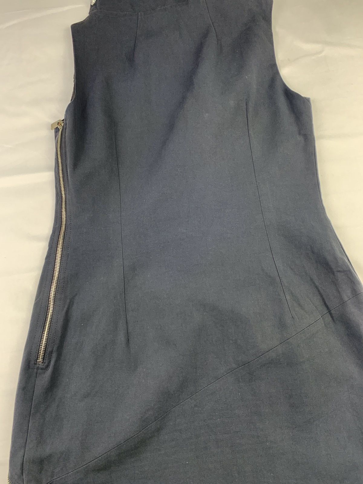 Michael Kors Michael Kors Black Asymmetrical Multi Zip Maxi Dress Size M / US 6-8 / IT 42-44 - 10 Thumbnail