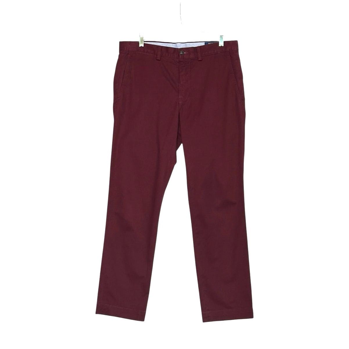 Polo Ralph Lauren Polo Ralph Lauren red stretch straight fit pants size 32 Size US 32 / EU 48 - 1 Thumbnail