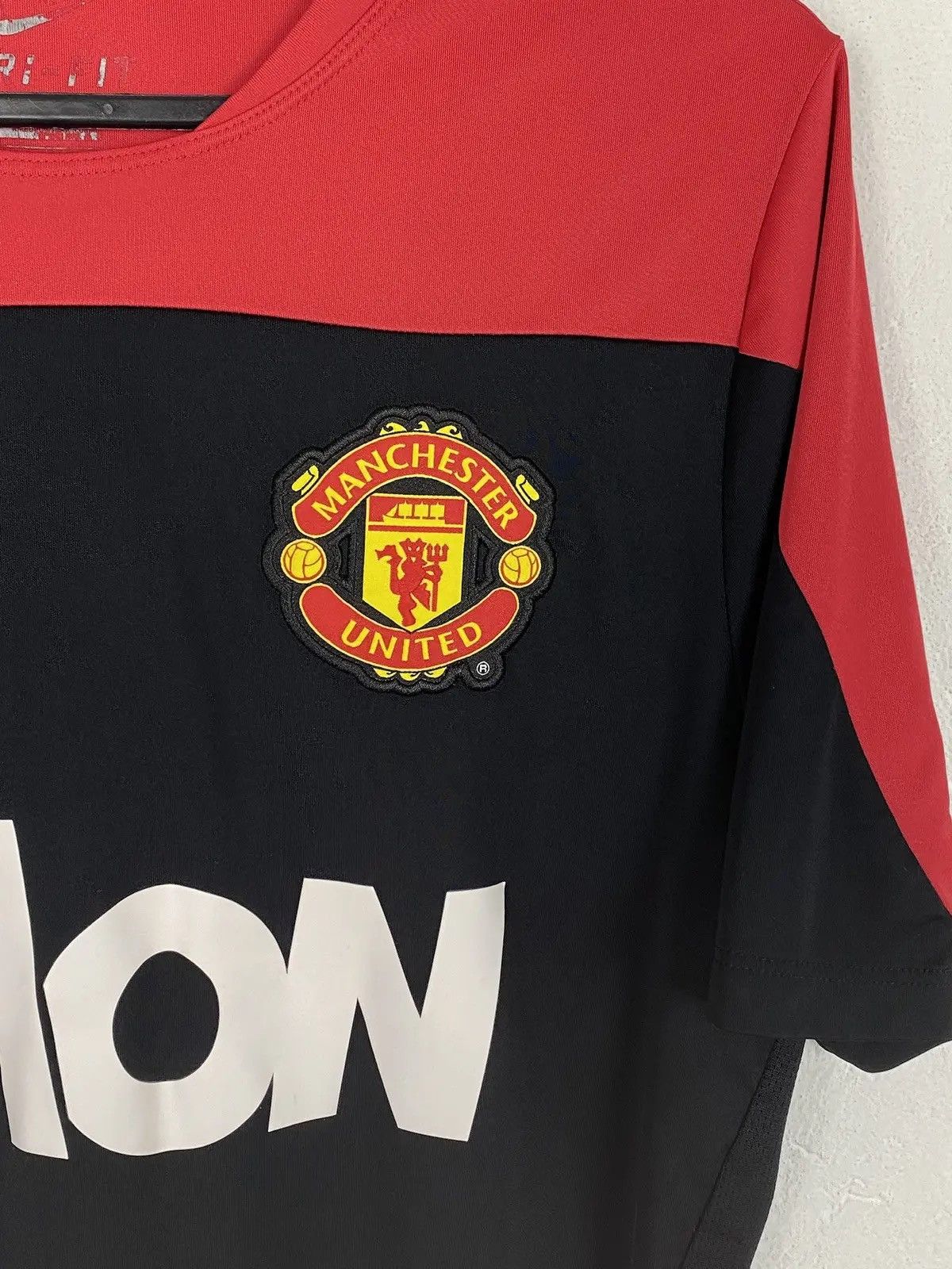 Nike Nike Manchester United 2014/15 Training Kit Soccer Jersey Size US L / EU 52-54 / 3 - 2 Thumbnail