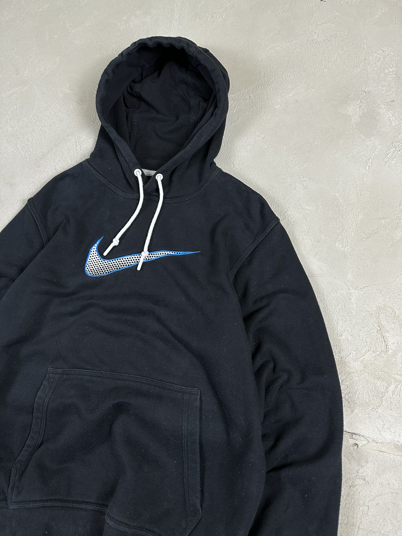 Nike Vintage Y2k Nike Centre Swoosh Logo Boxy Sweatshirt Hoodie Size US M / EU 48-50 / 2 - 7 Thumbnail