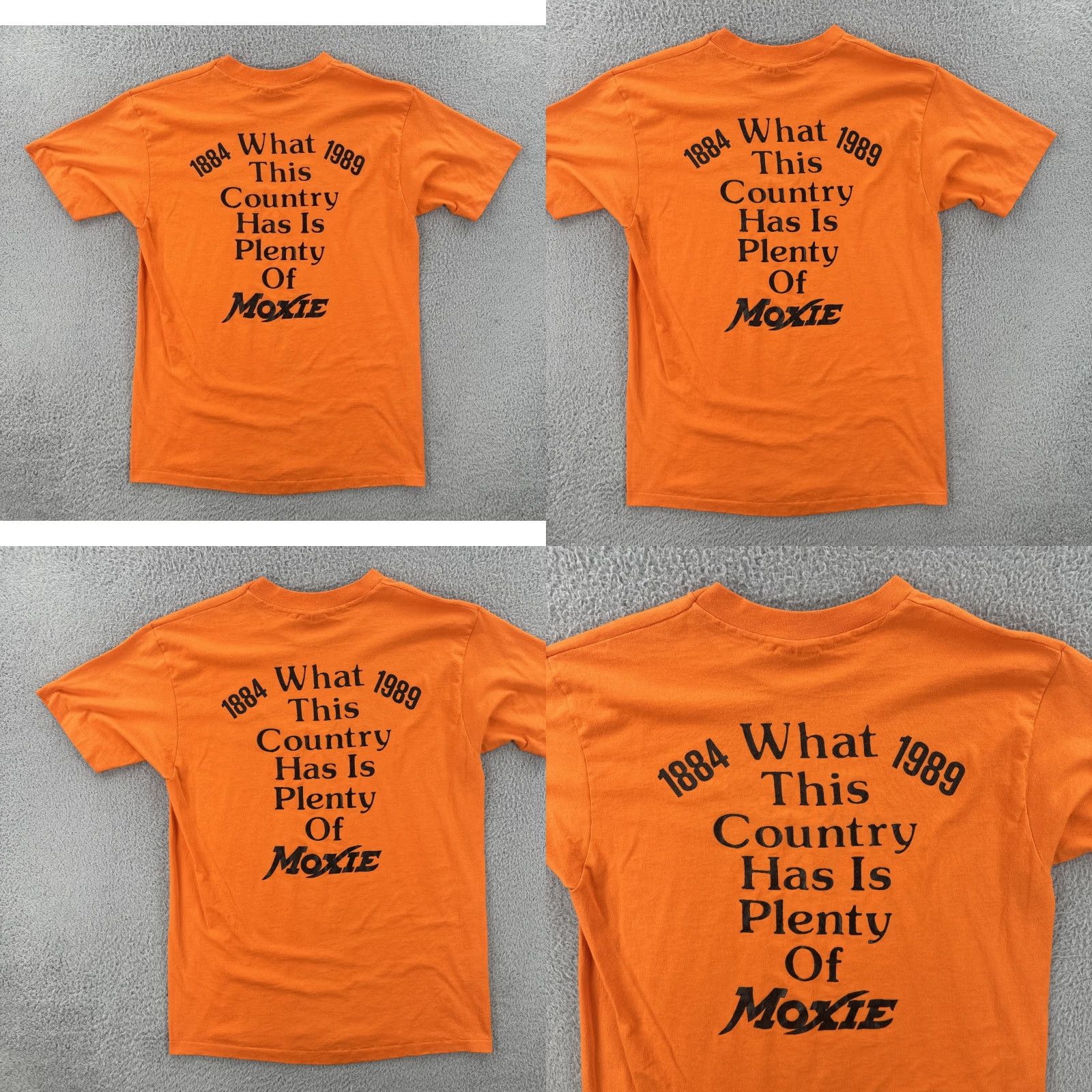 Hanes VTG Hanes Fifty-Fifty Mens L Orange Crew Neck Short Sleeve T-Shirt USA Made 80s Shirt MN Boys Men Womens Size US L / EU 52-54 / 3 - 10 Thumbnail