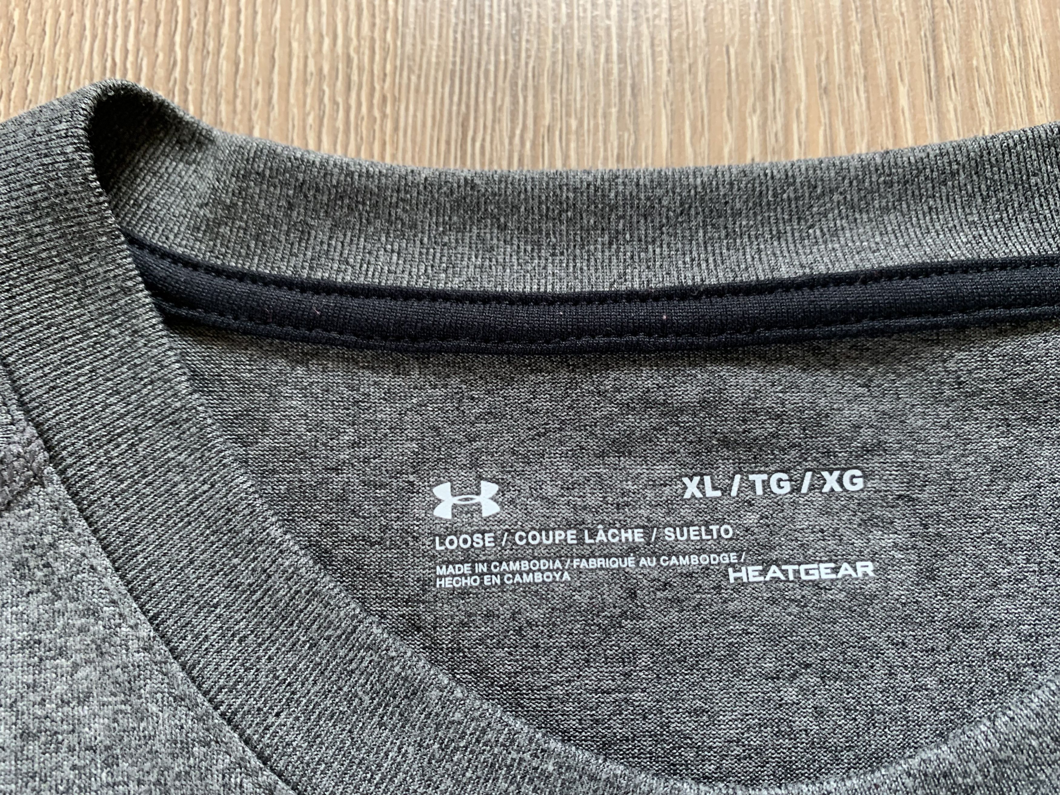 Under Armour Under Armour Men's Grey Training T-Shirt Size US XL / EU 56 / 4 - 7 Thumbnail