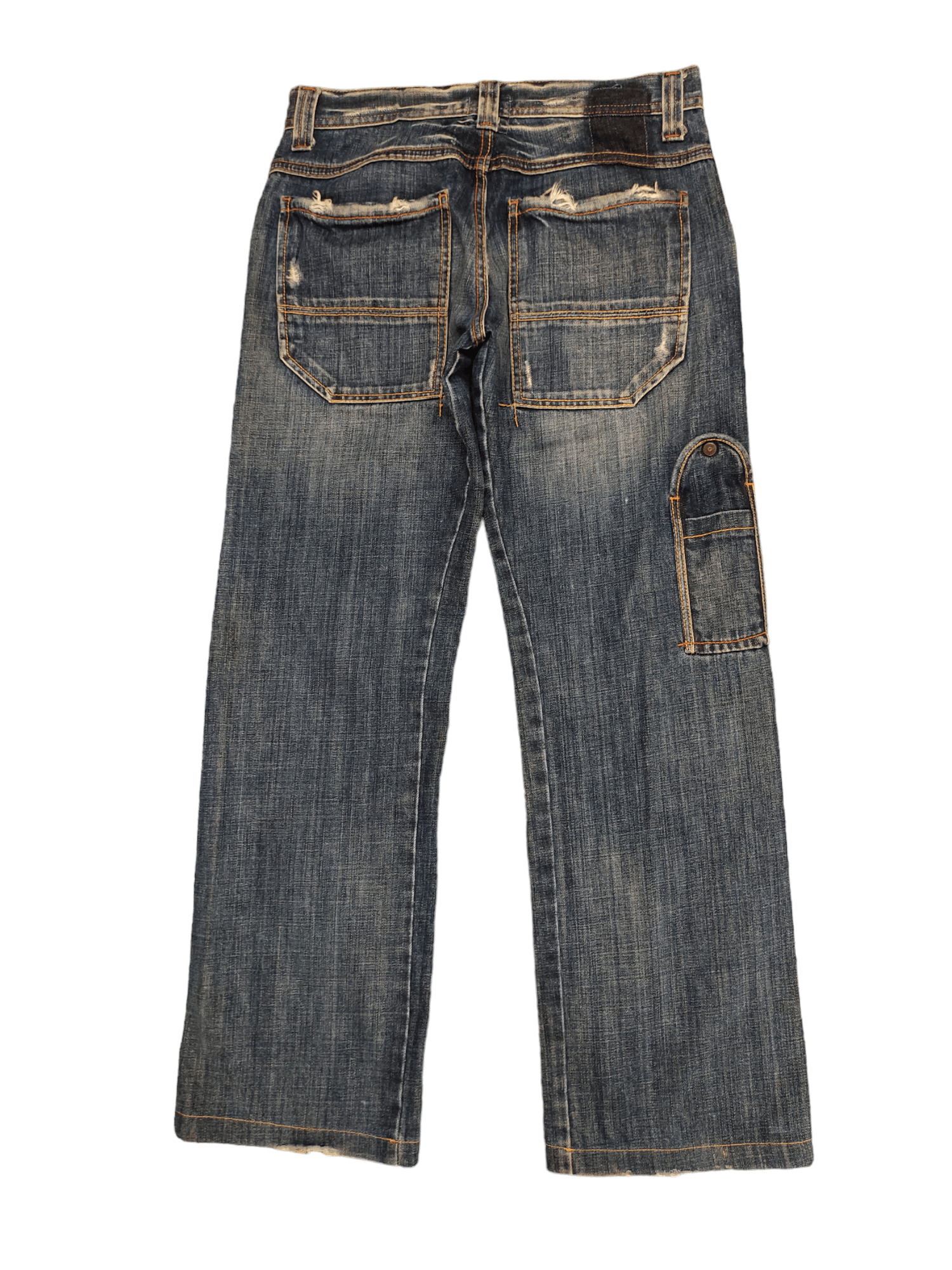 Kapital Vintage Take Two Barros D0500 Spiral Cut Denim Jeans Size US 31 - 10 Thumbnail