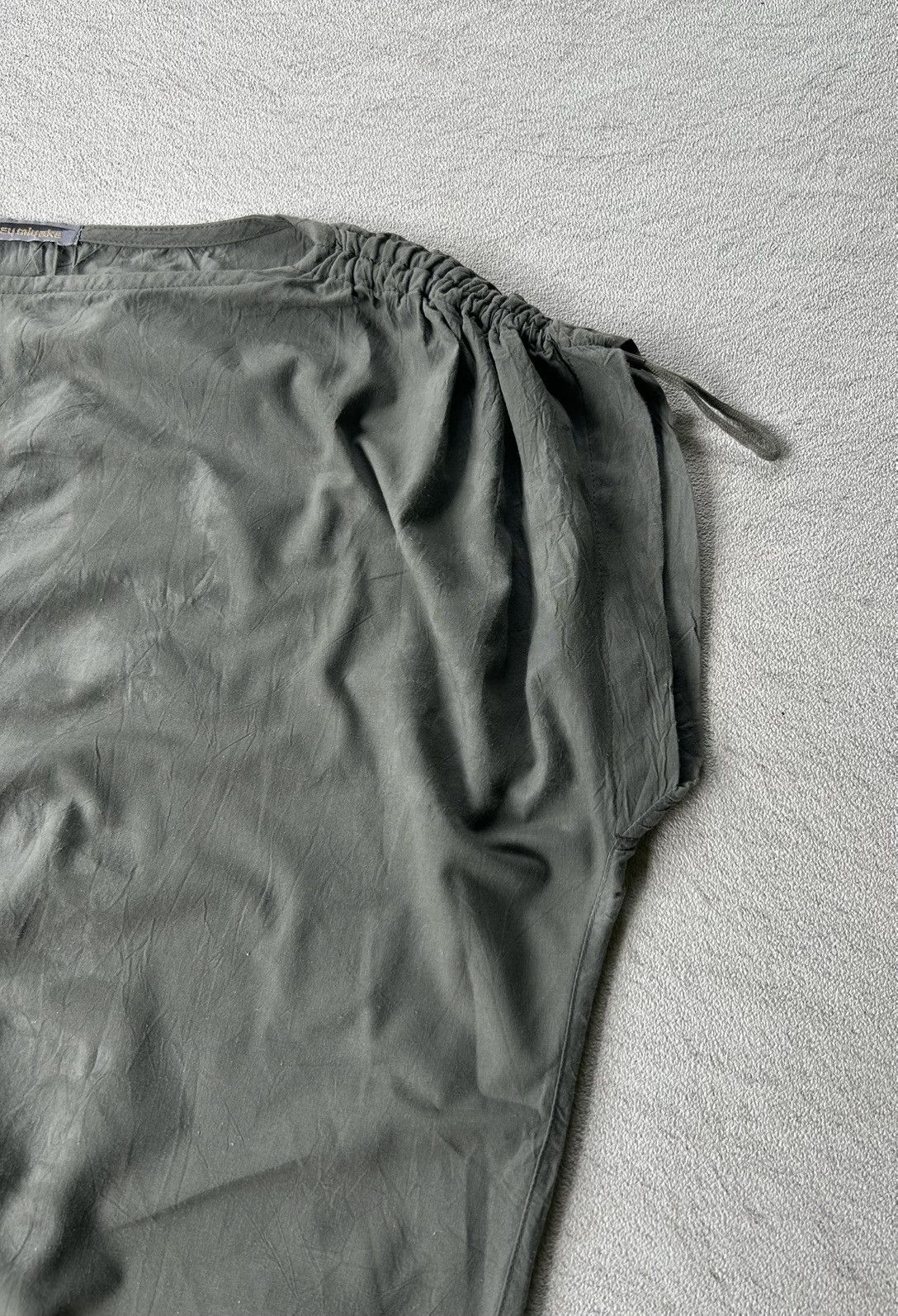 Issey Miyake Vintage Issey Miyake Blouse Sleeveless Size ONE SIZE - 3 Thumbnail