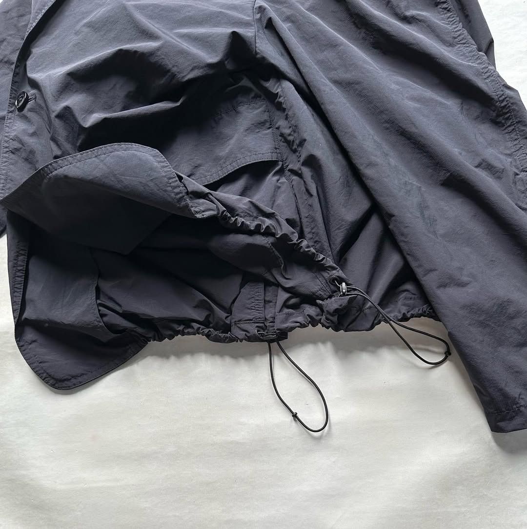 Japanese Brand SIEG x 59LINE Nylon Ripstop String Overfit Jacket Black Size US L / EU 52-54 / 3 - 11 Thumbnail