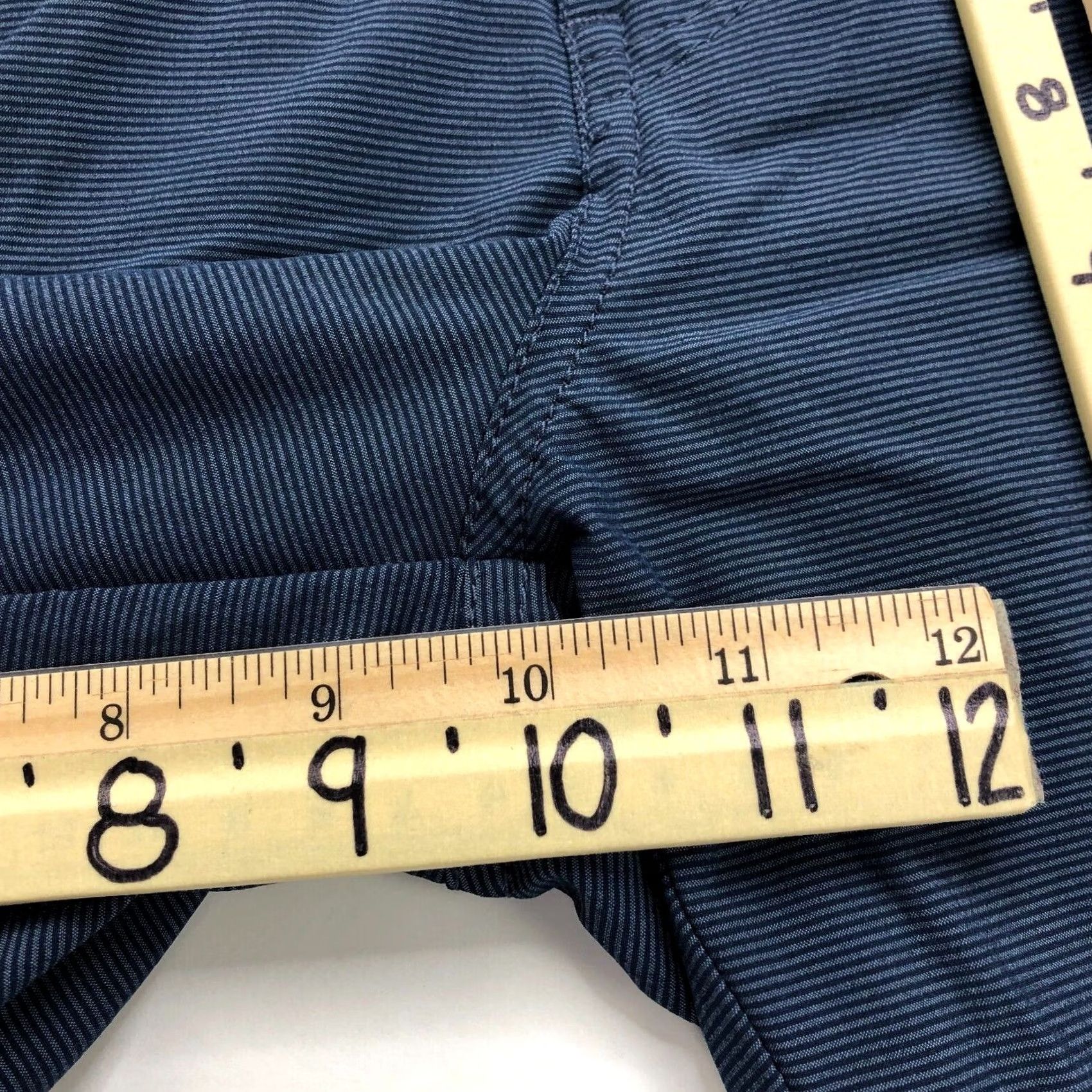 TravisMathew Travis Mathew 34 (Fit 35/36 In) Stretch Flat Chino 10" Shorts Blue MINT Size US 36 / EU 52 - 3 Thumbnail