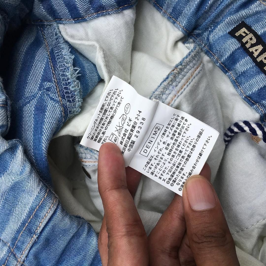 Frapbois × Issey Miyake Frapbois Striped Trousers Size US 31 - 3 Thumbnail