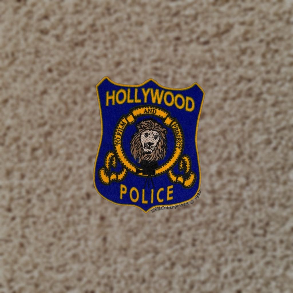 Fruit Of The Loom VINTAGE Fruit of the Loom Shirt Mens Medium White Single Stitch Hollywood Police Cotton 90s USA Beach California Outdoor Logo Flying? Size US S / EU 44-46 / 1 - 1 Thumbnail