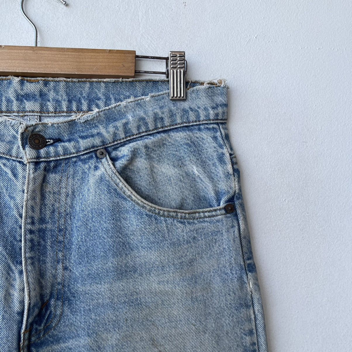 Levi's Vintage 80s Levi's 517 Orange Tab Bootcut Jeans Size US 31 - 8 Thumbnail