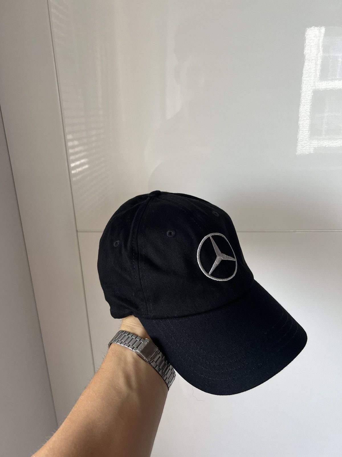 Japanese Brand × Mercedes-Benz × Vintage ‼️Vintage Mercedez Benz Bumer Brabus AMG Central Logo Cap‼️ Size ONE SIZE - 3 Thumbnail