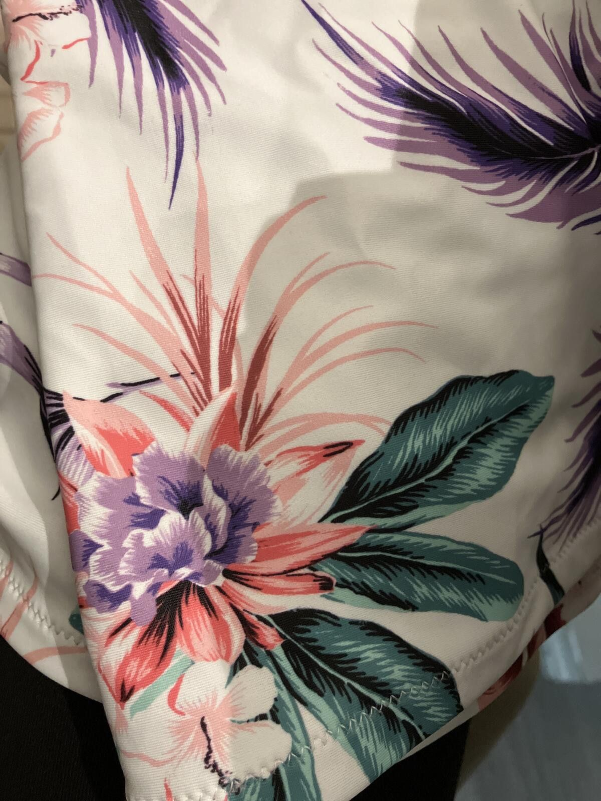 Other NWT Floral One-Piece Swimsuit with Front Knot Detail Size ONE SIZE - 5 Thumbnail