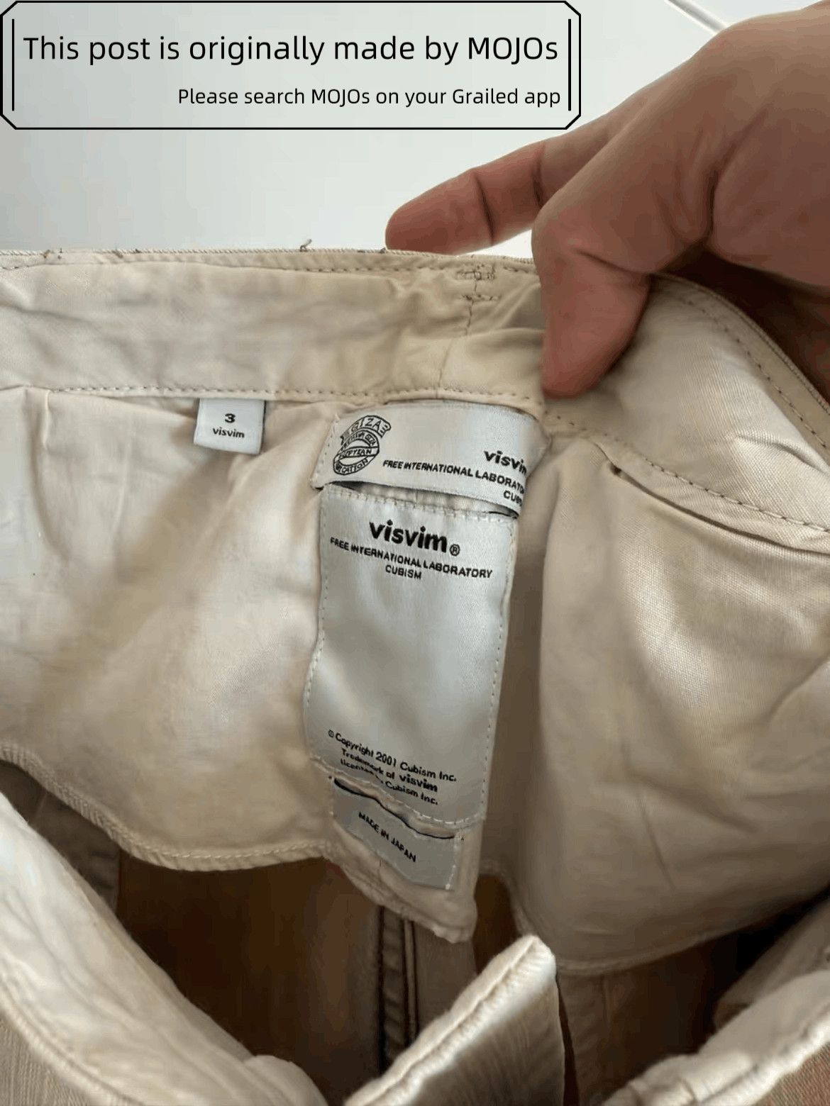 Visvim Sz 3 Visvim 18SS High Water Chino Size US 30 / EU 46 - 3 Thumbnail