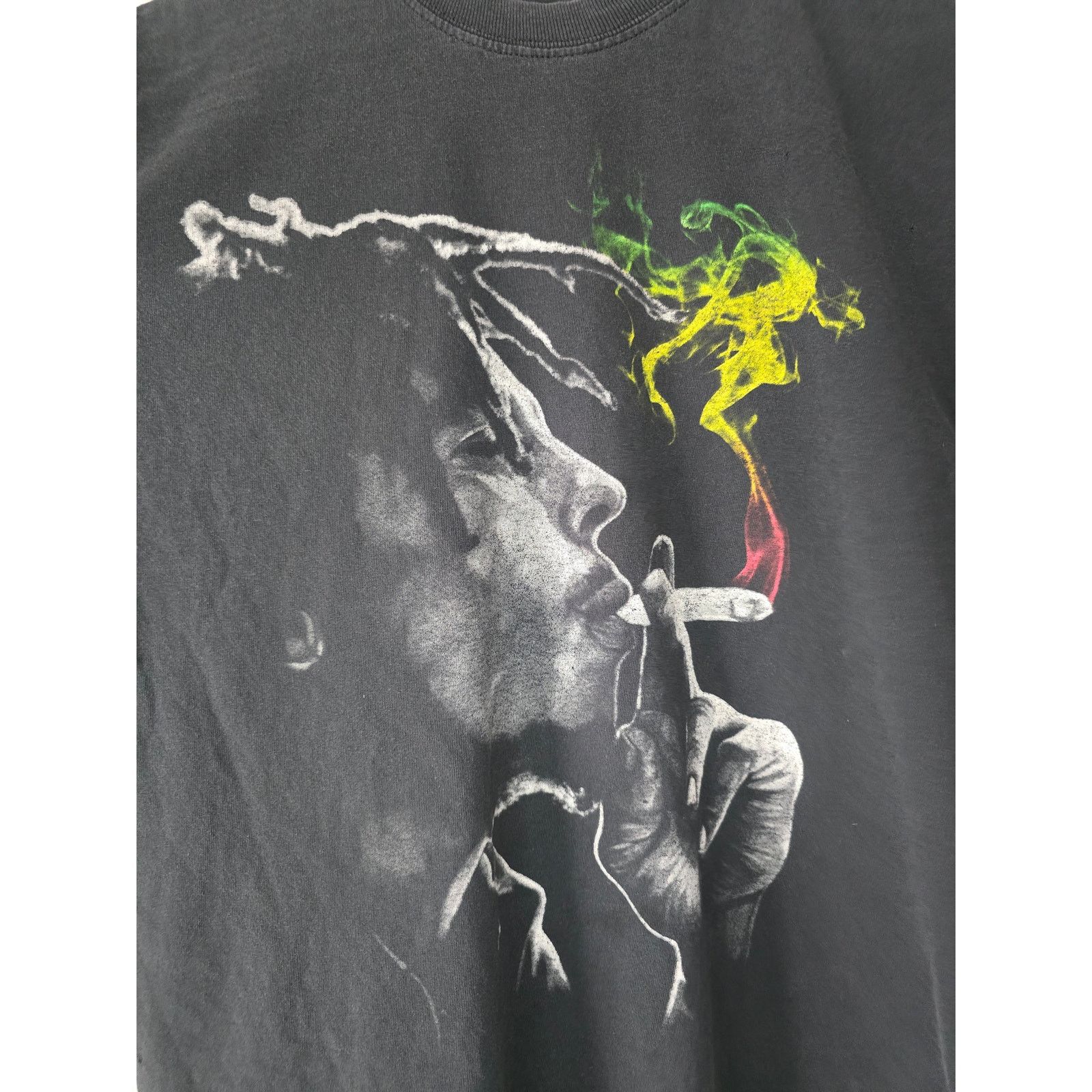 Other Bob Marley M Black One Love Rasta Jamaican Reggae Tee Size US M / EU 48-50 / 2 - 2 Thumbnail