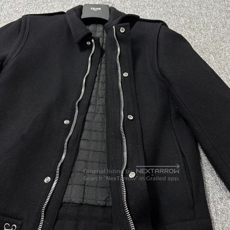 Dior Dior 08fw dark military style wool short jacket Size US S / EU 44-46 / 1 - 3 Thumbnail