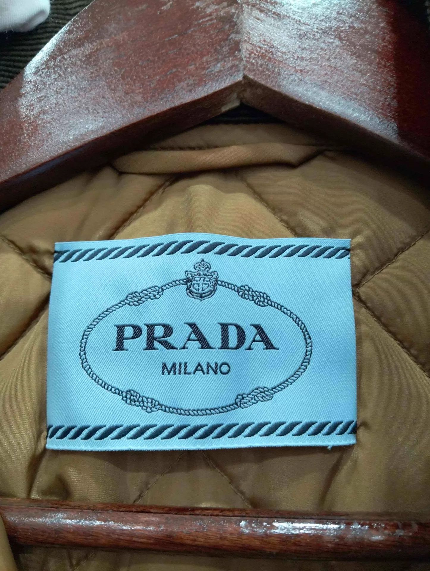 Prada Prada Triangle Logo Short Light Cotton Jacket 38 Size XS / US 0-2 / IT 36-38 - 4 Thumbnail