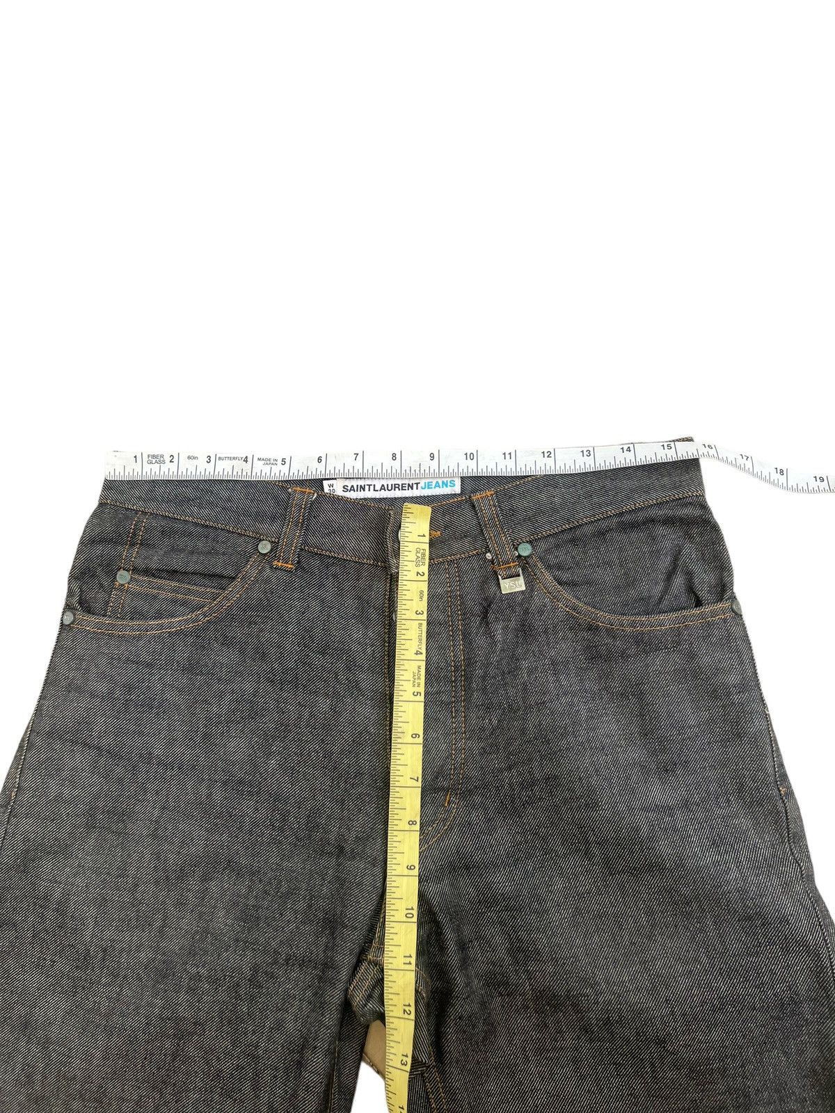 Yves Saint Laurent Vintage YSL Saint Laurent Jeans Grey Denim Jeans Size US 30 / EU 46 - 3 Thumbnail