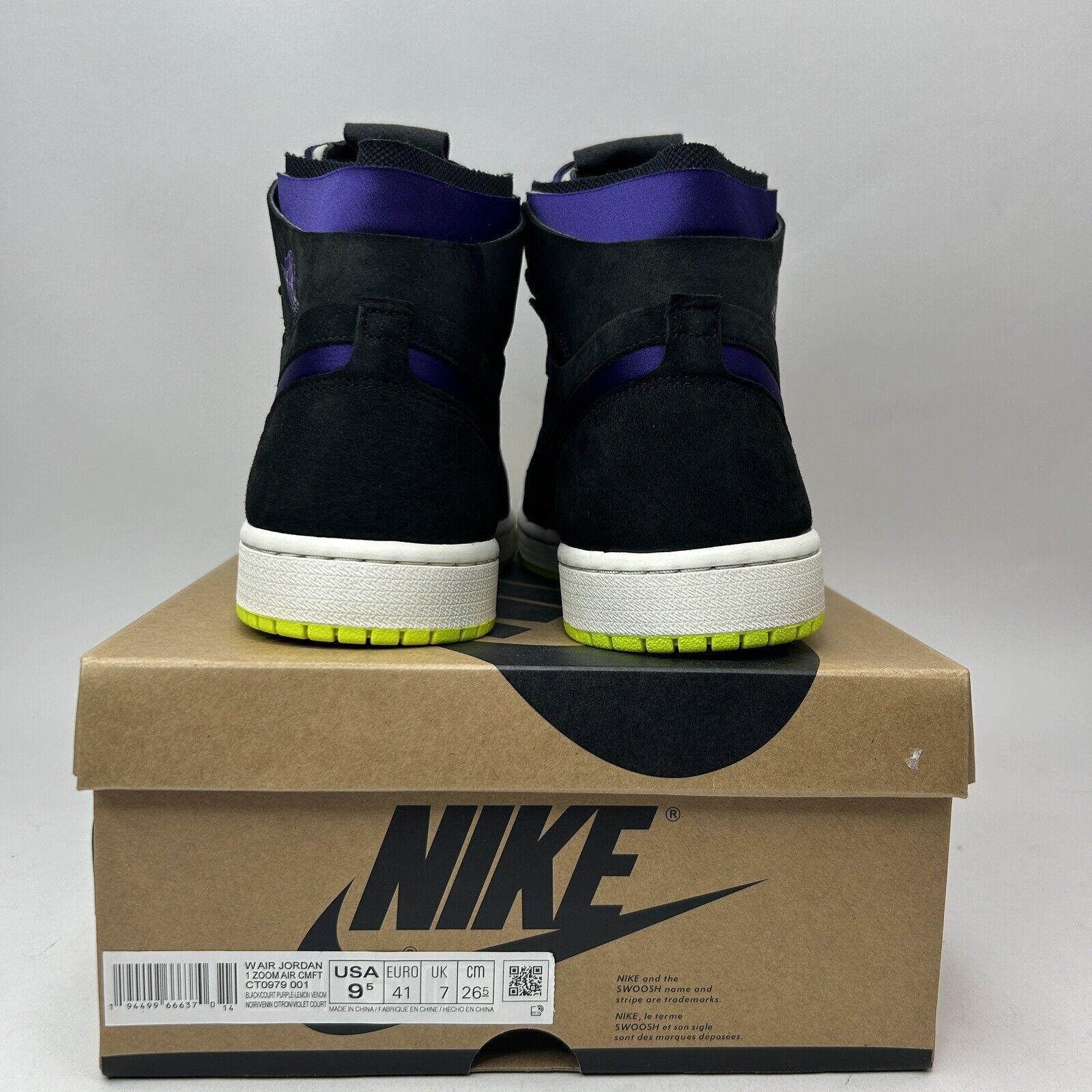 Nike Nike Air Jordan 1 High Zoom WMNS “Halloween” 2023 Size US 9.5 / IT 39.5 - 4 Thumbnail