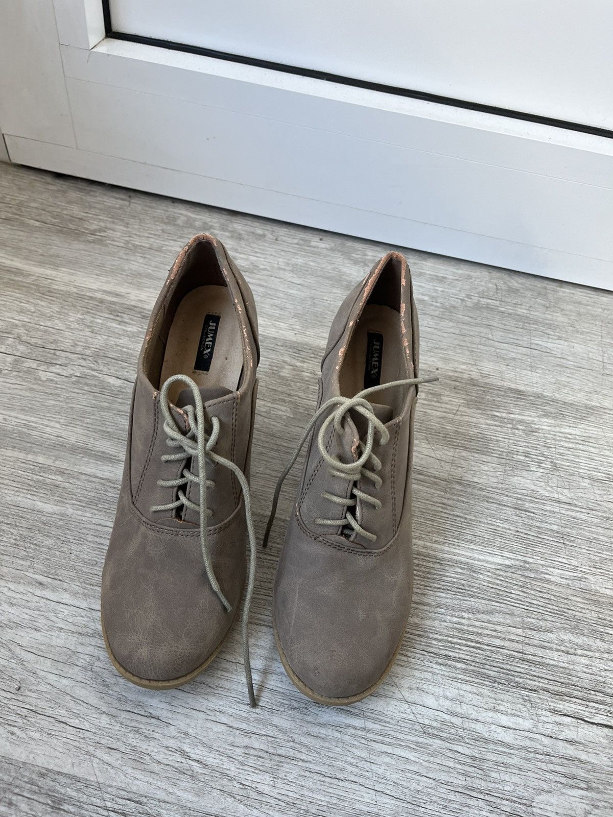 Other JUMEX® highheels tie up beige Size US 9.5 / IT 39.5 - 1 Thumbnail