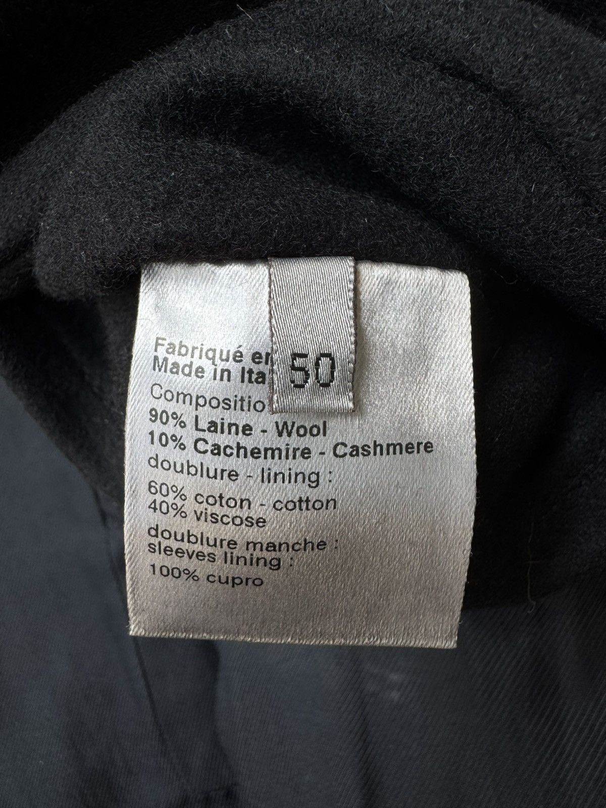 Dior Dior Homme AW06 12 Button Double Breasted Wool Cashmere Coat Size US M / EU 48-50 / 2 - 11 Thumbnail