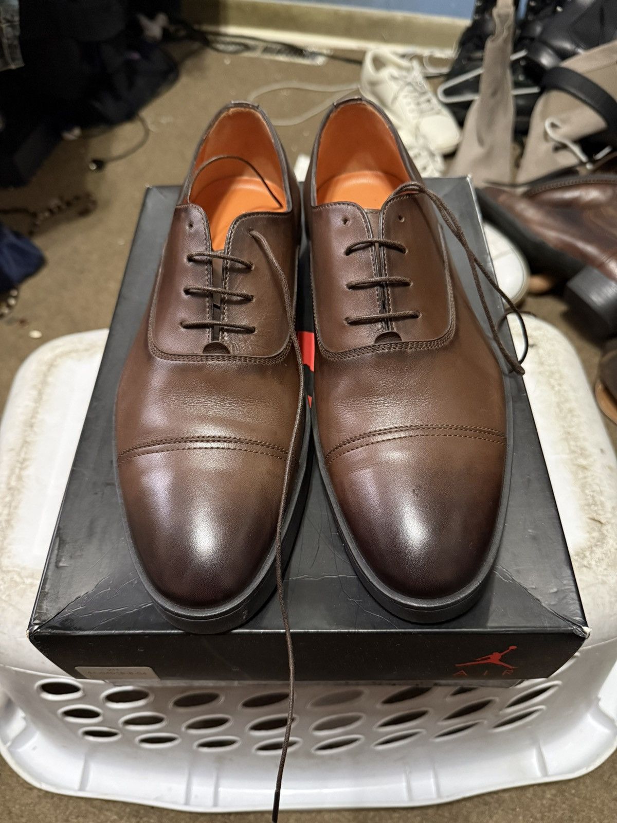 Santoni Santoni Darian lace-up osford shoes Size US 9.5 / EU 42-43 - 1 Thumbnail