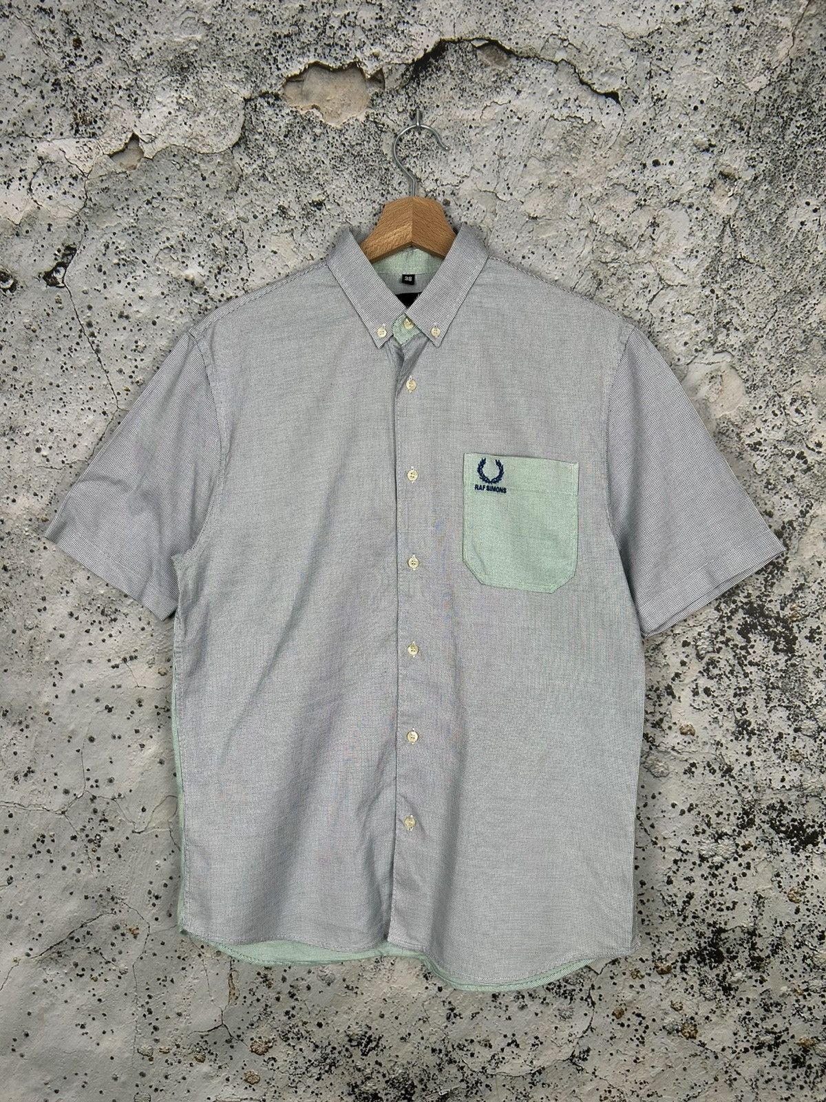 Fred Perry × Raf Simons Fred Perry x Raf Simons Shirt Avant Garde Designer Rare Size US M / EU 48-50 / 2 - 1 Thumbnail