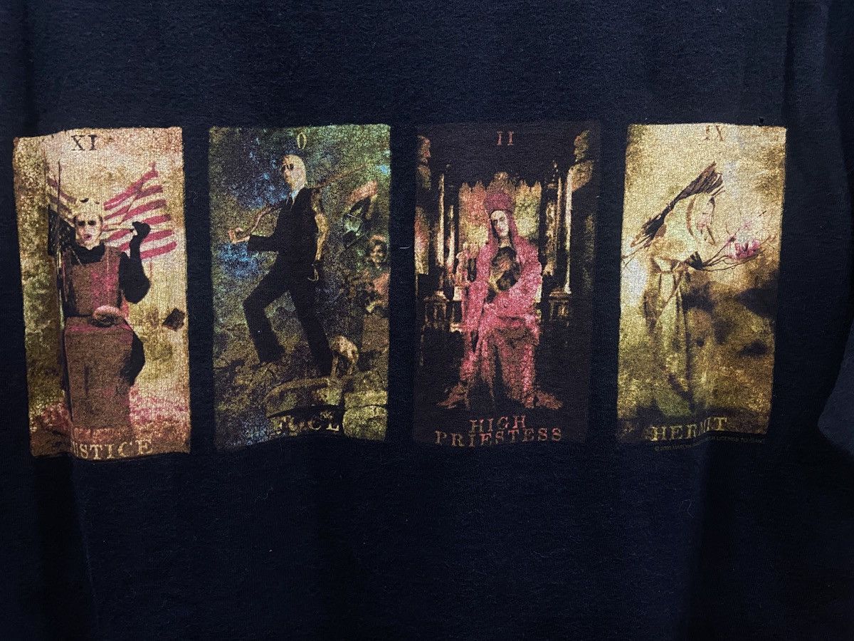 Band Tees × Vintage Vintage 90s 00s MARILYN MANSON Giant Industrial Tour TShirt Size US L / EU 52-54 / 3 - 10 Thumbnail